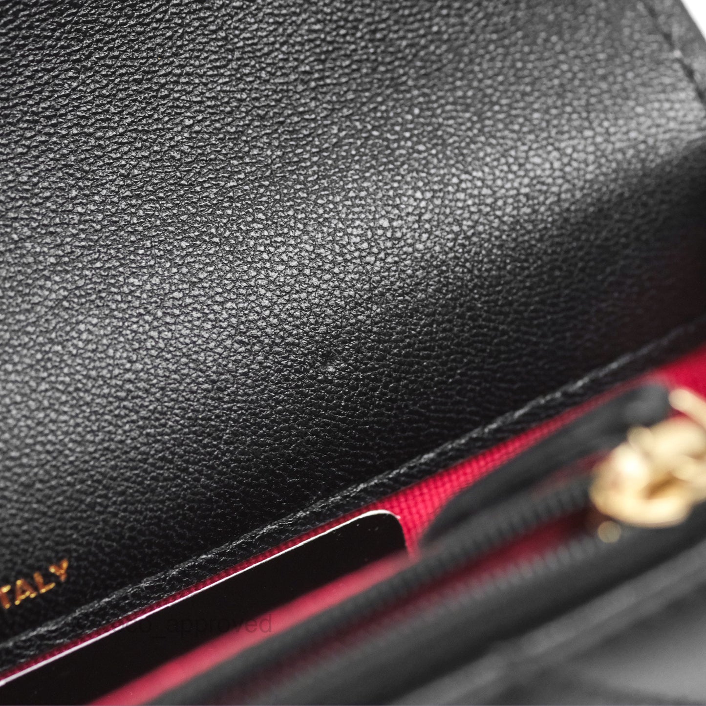Chanel 19 Mini WOC Flap Phone Holder Black Lambskin Mixed Hardware