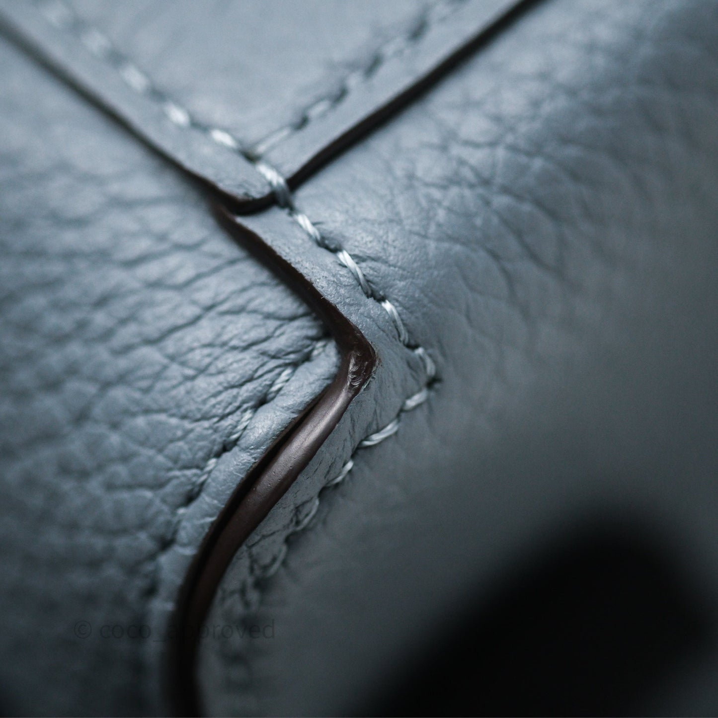 Delvaux Cool Box Nano Taurillon Soft Grained Calfskin Pacific Palladium Hardware