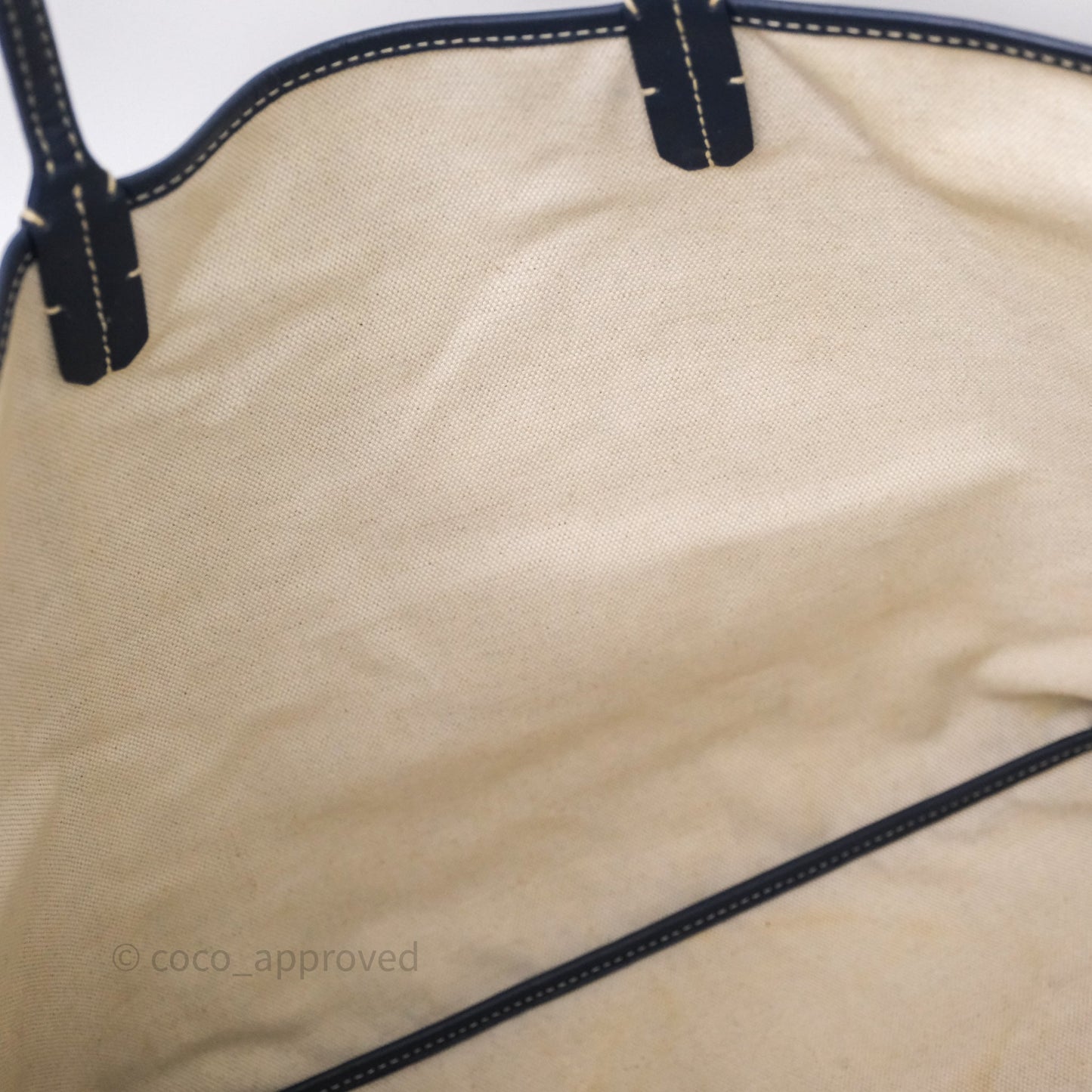 Goyard St Louis Tote PM Navy