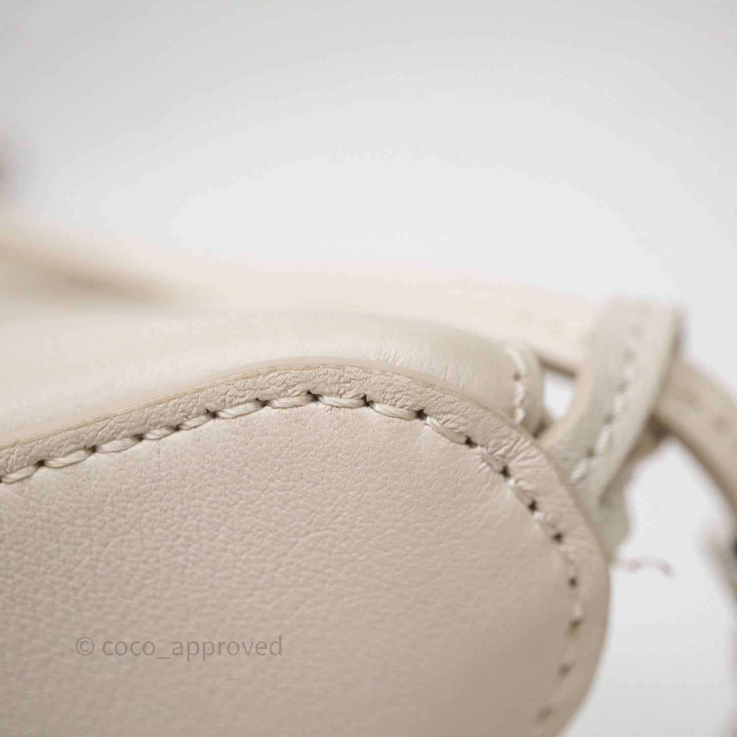 Loewe Mini Hammock Shoulder Bag White