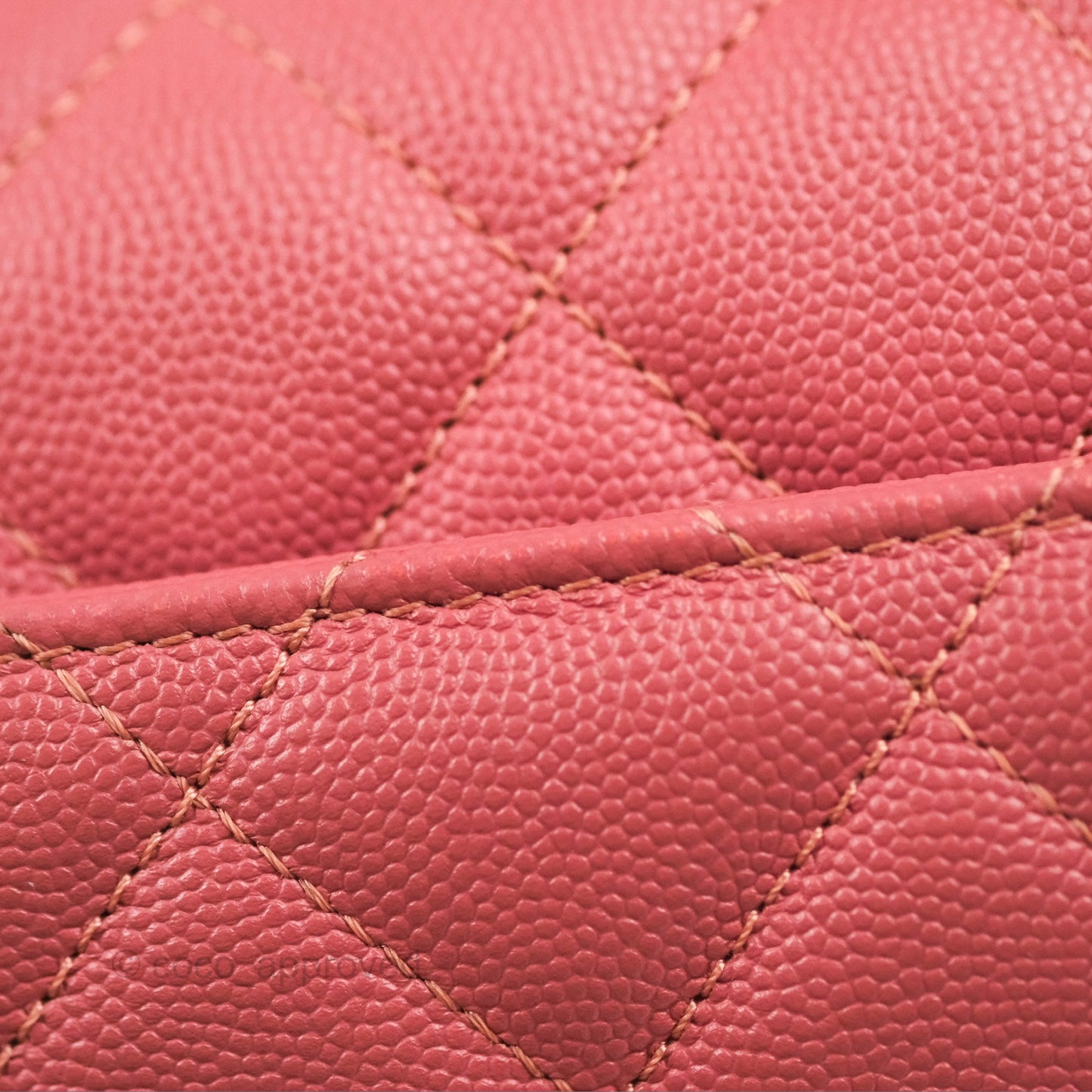 Chanel Quilted Medium Business Affinity Flap Pink Caviar Gold Hardware