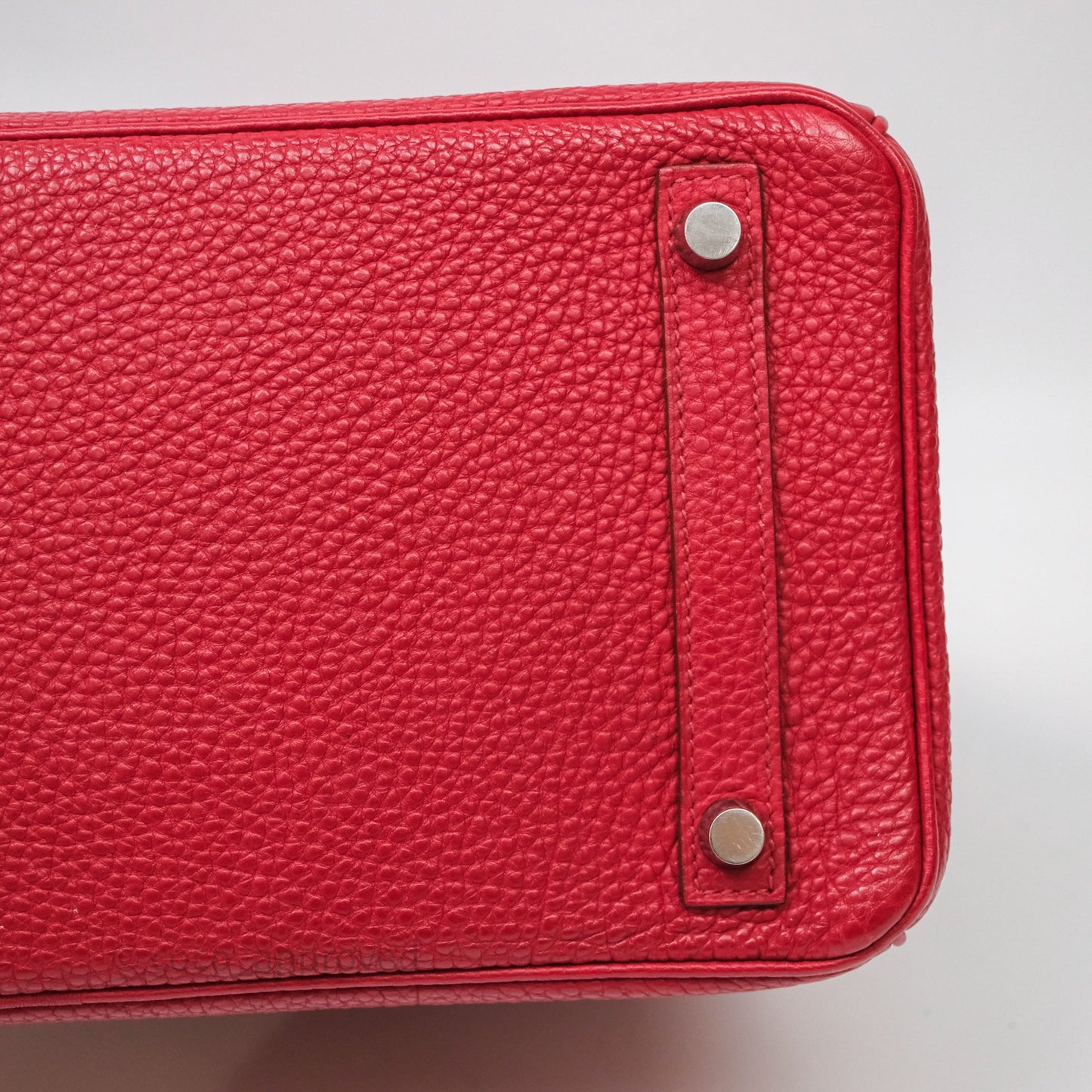 Hermès Birkin 30 Rouge Togo Palladium Hardware