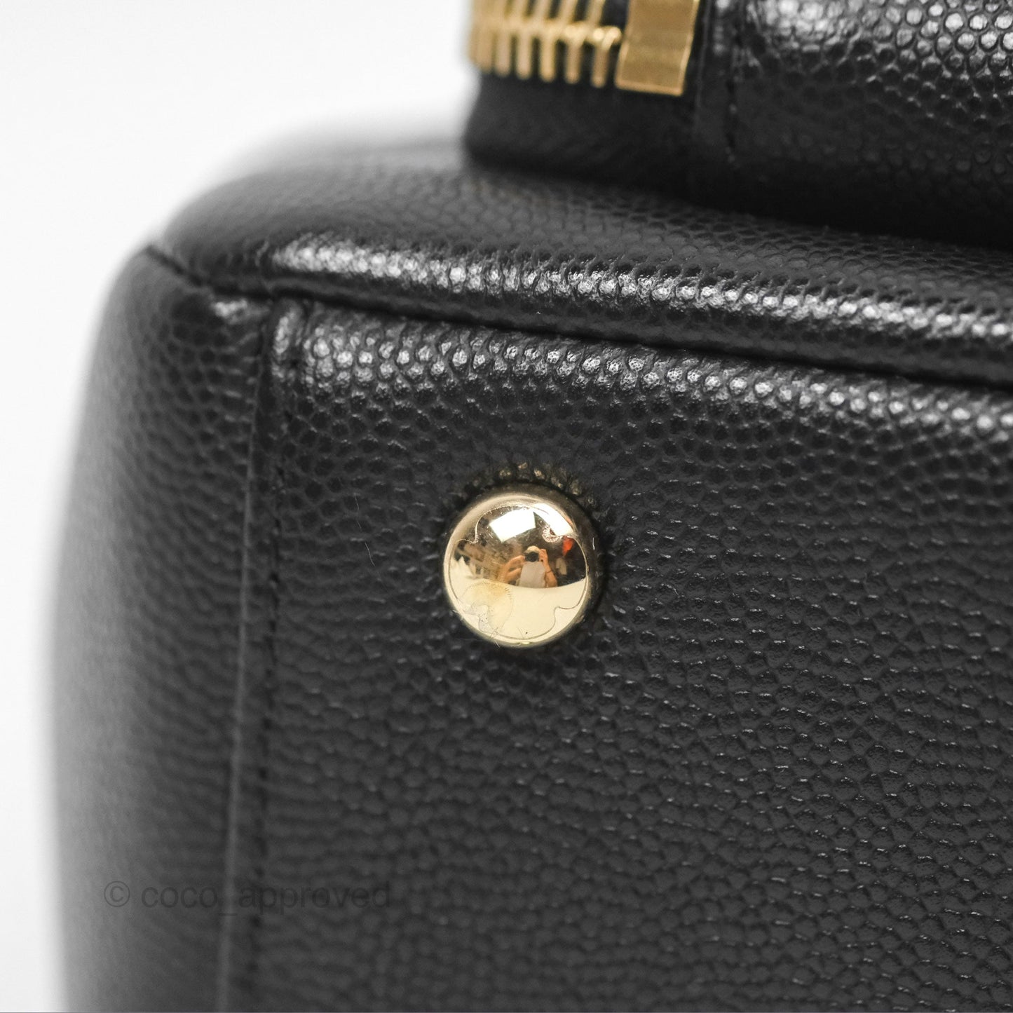 Chanel Quilted Small Business Affinity Flap Black Caviar Gold Hardware