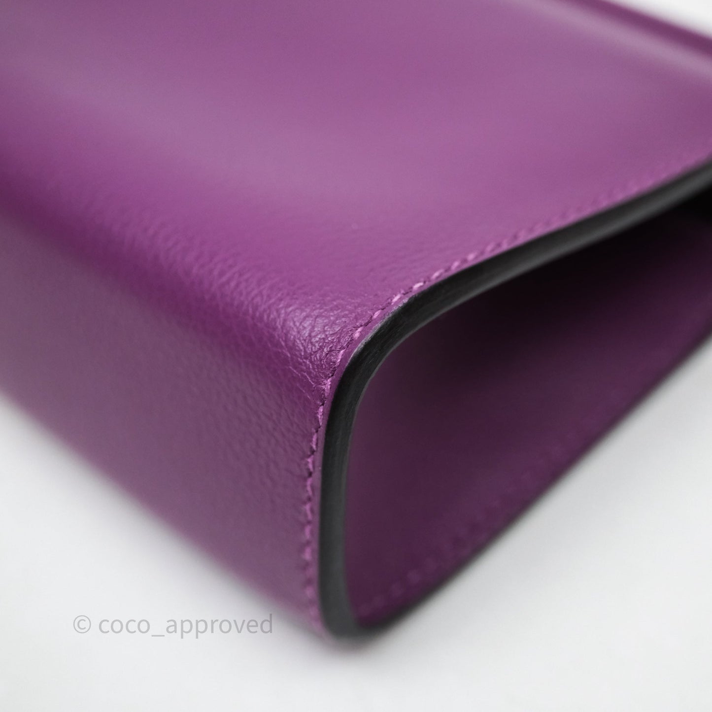 Hermes Clic H Bag Anemone P9 Veau Evercolor Palladium Hardware
