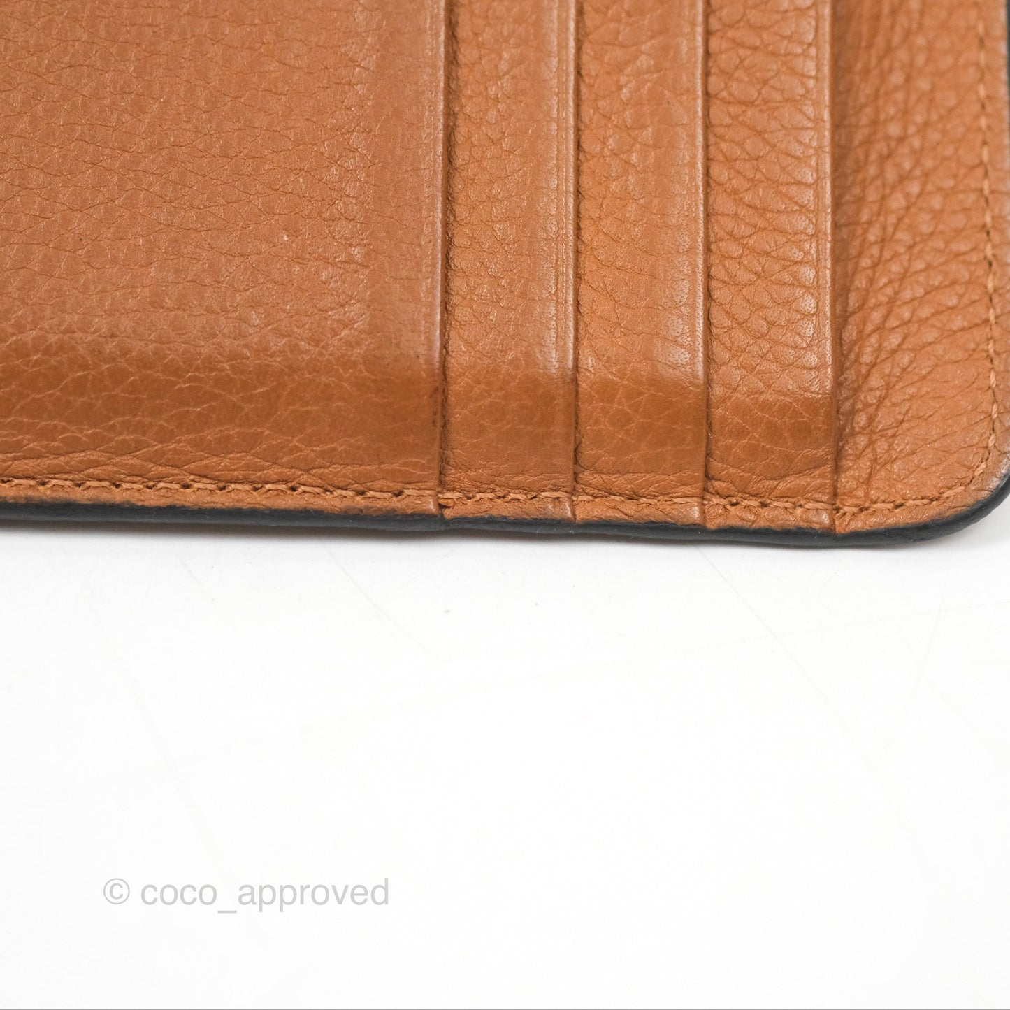 Loewe Anagram Coin Card Holder Caramel/Pecan