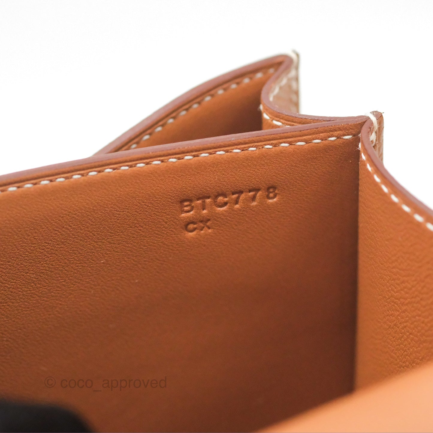 Hermès Constance Mini 18 with Mirror Gold Epsom Rose Gold Hardware