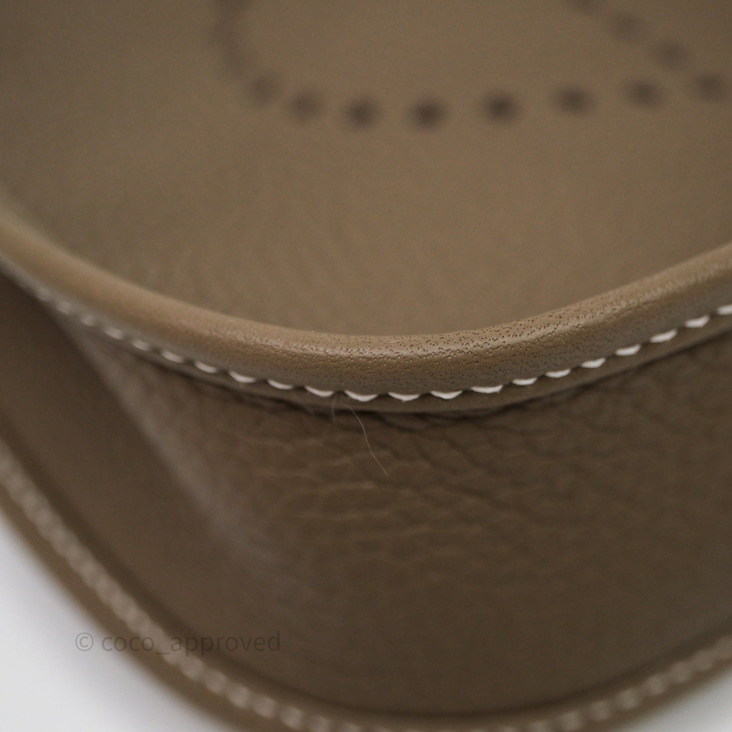 Hermès Evelyne 23 Etoupe 18 Clemence Palladium Hardware