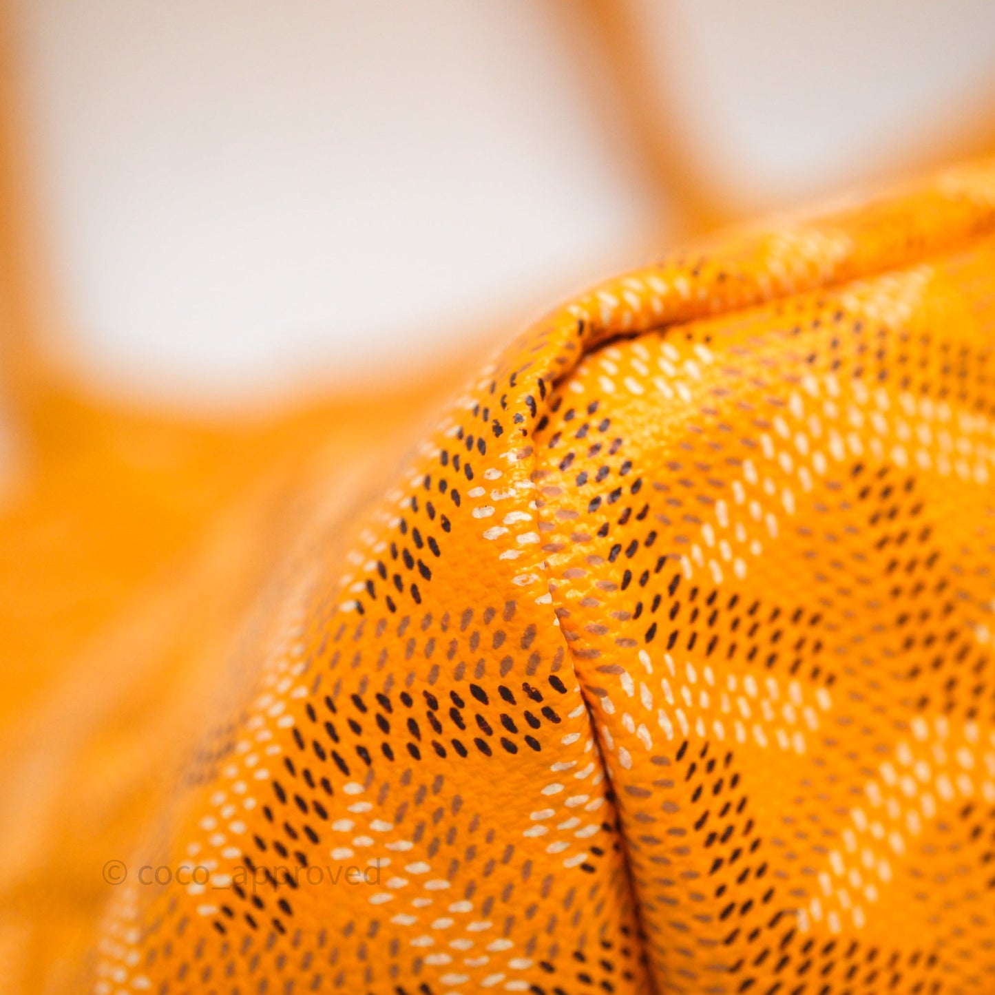 Goyard St. Louis GM Yellow Goyardine Canvas