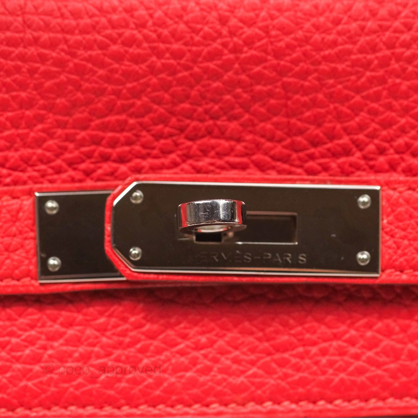 Hermès Kelly 32 Retourne Rose Jaipur Clemence Palladium Hardware