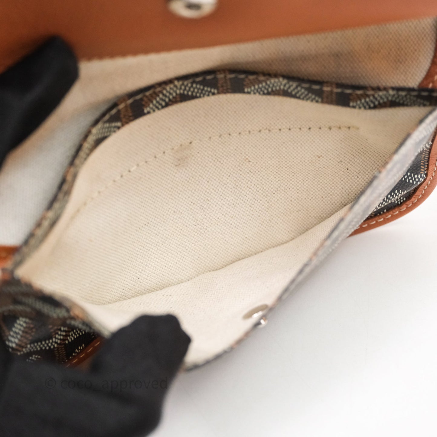 Goyard Bohème Hobo Bag Black & Tan