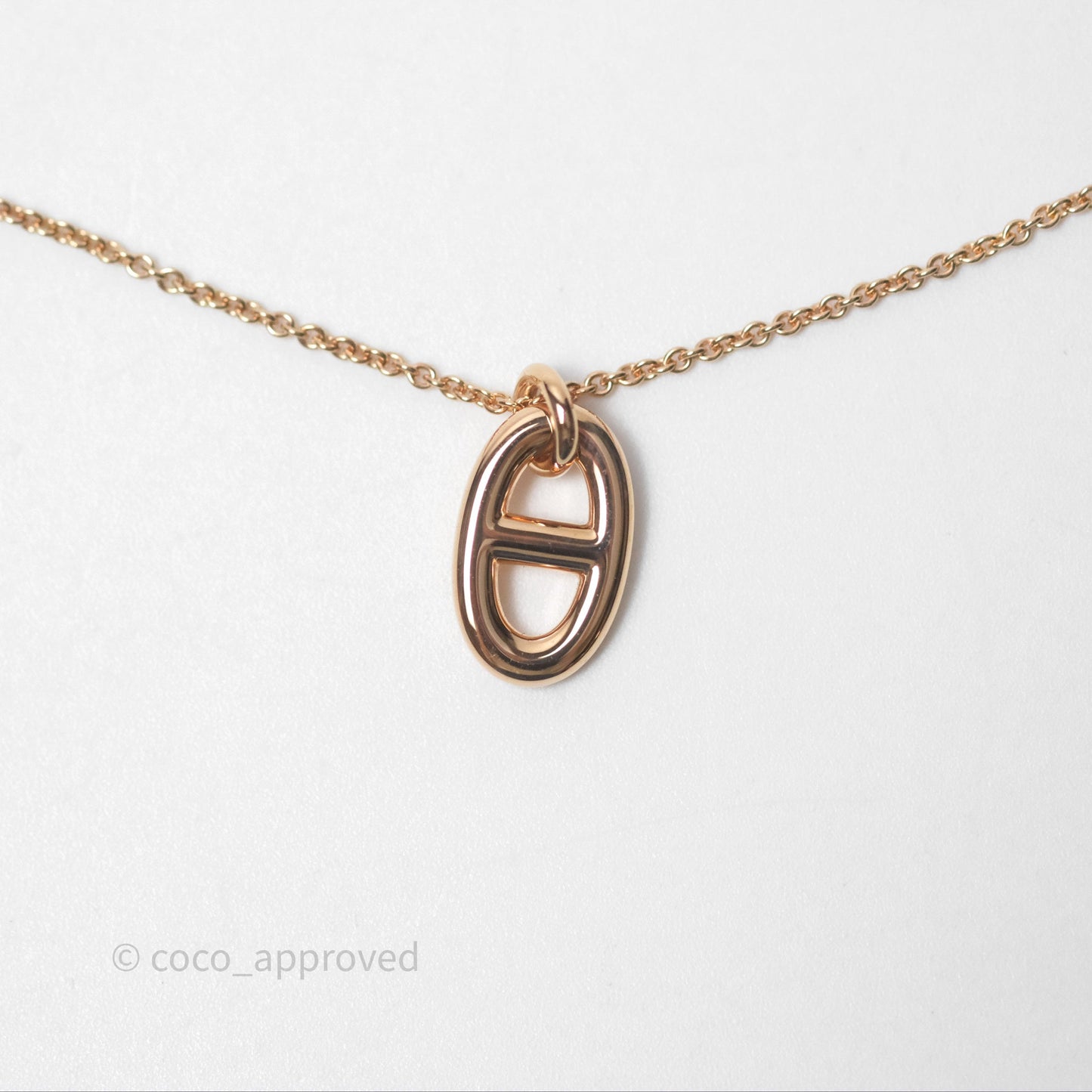 Hermès Farandole Pendant Small Model Rose Gold