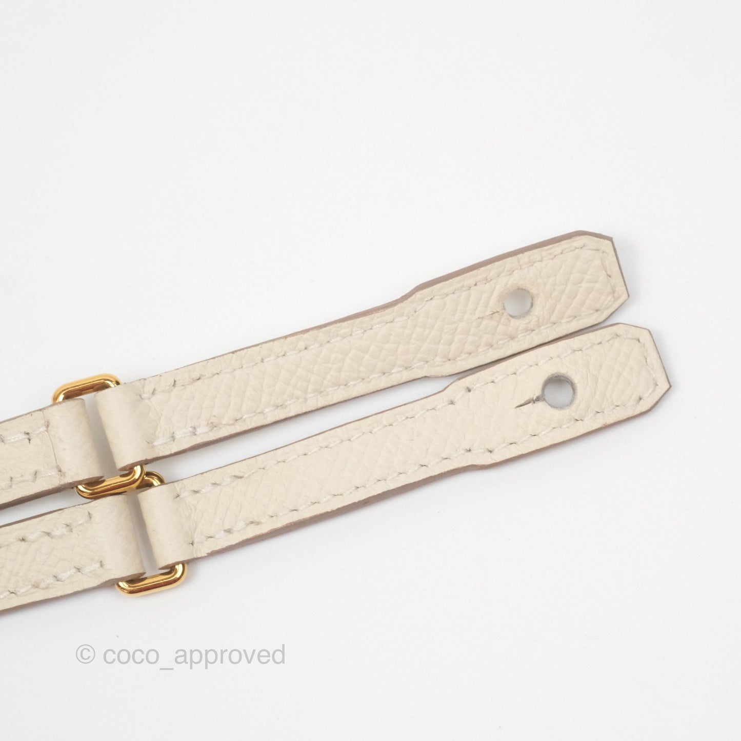 Hermès Constance Long To Go Wallet Craie 10 Epsom Gold Hardware