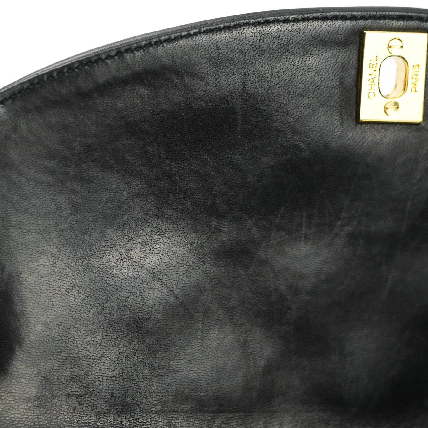 Chanel Black Quilted Lambskin Small Vintage Classic Diana Flap Bag