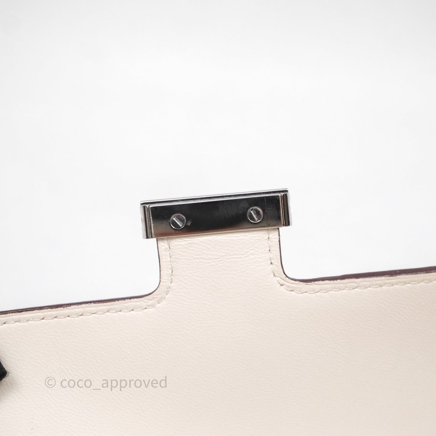 Hermès Constance To Go Wallet Nata I2 Epsom Palladium hardware