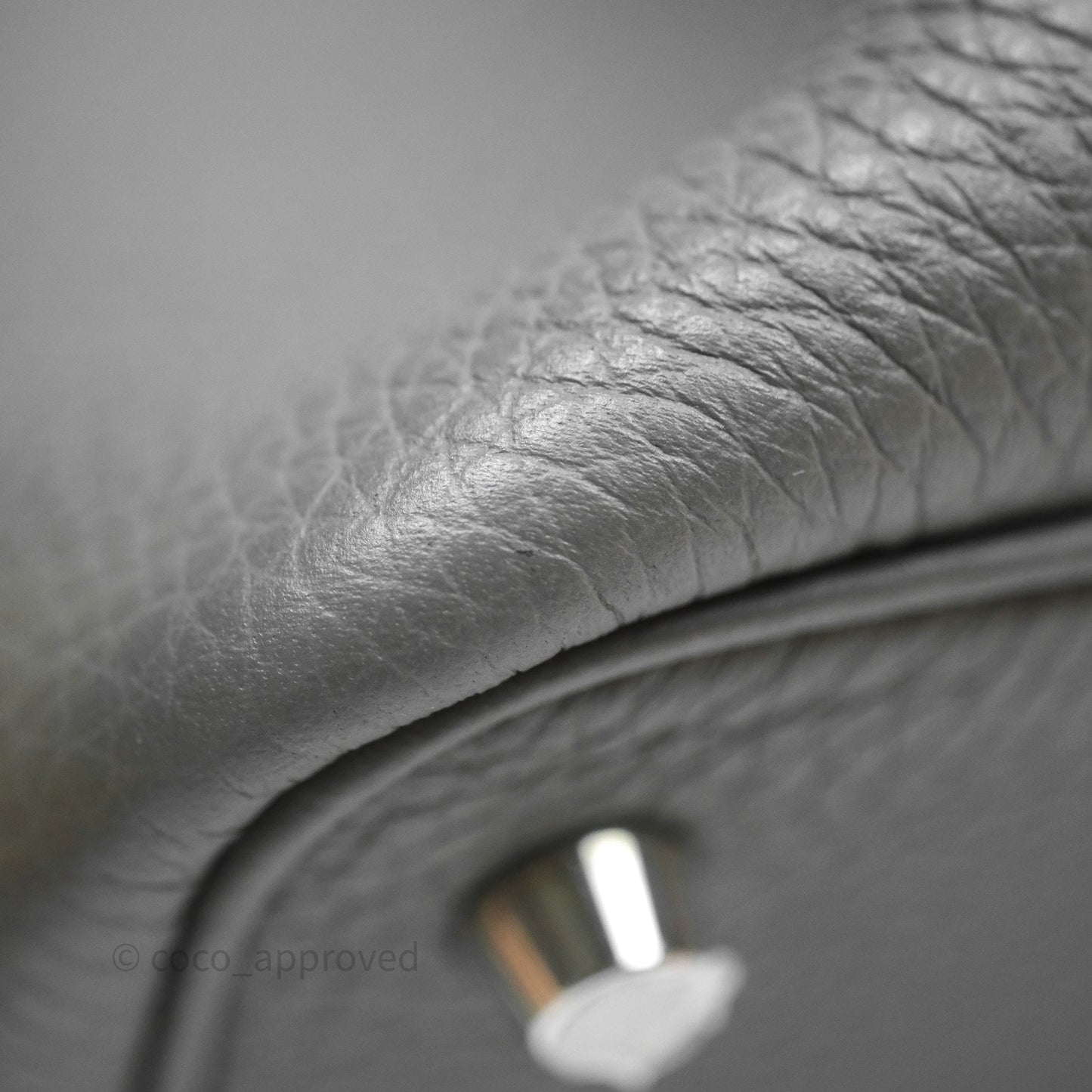 Hermès Picotin 18 Etain 8F Clemence Palladium Hardware