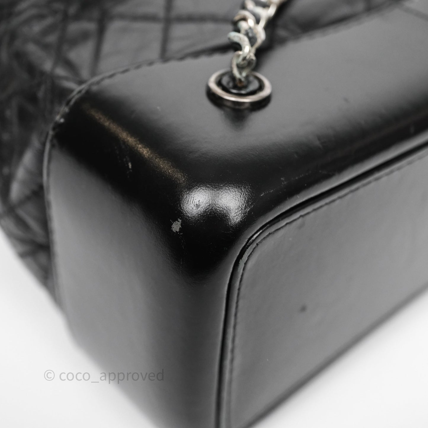 Chanel Small Gabrielle Backpack Black Aged Calfskin