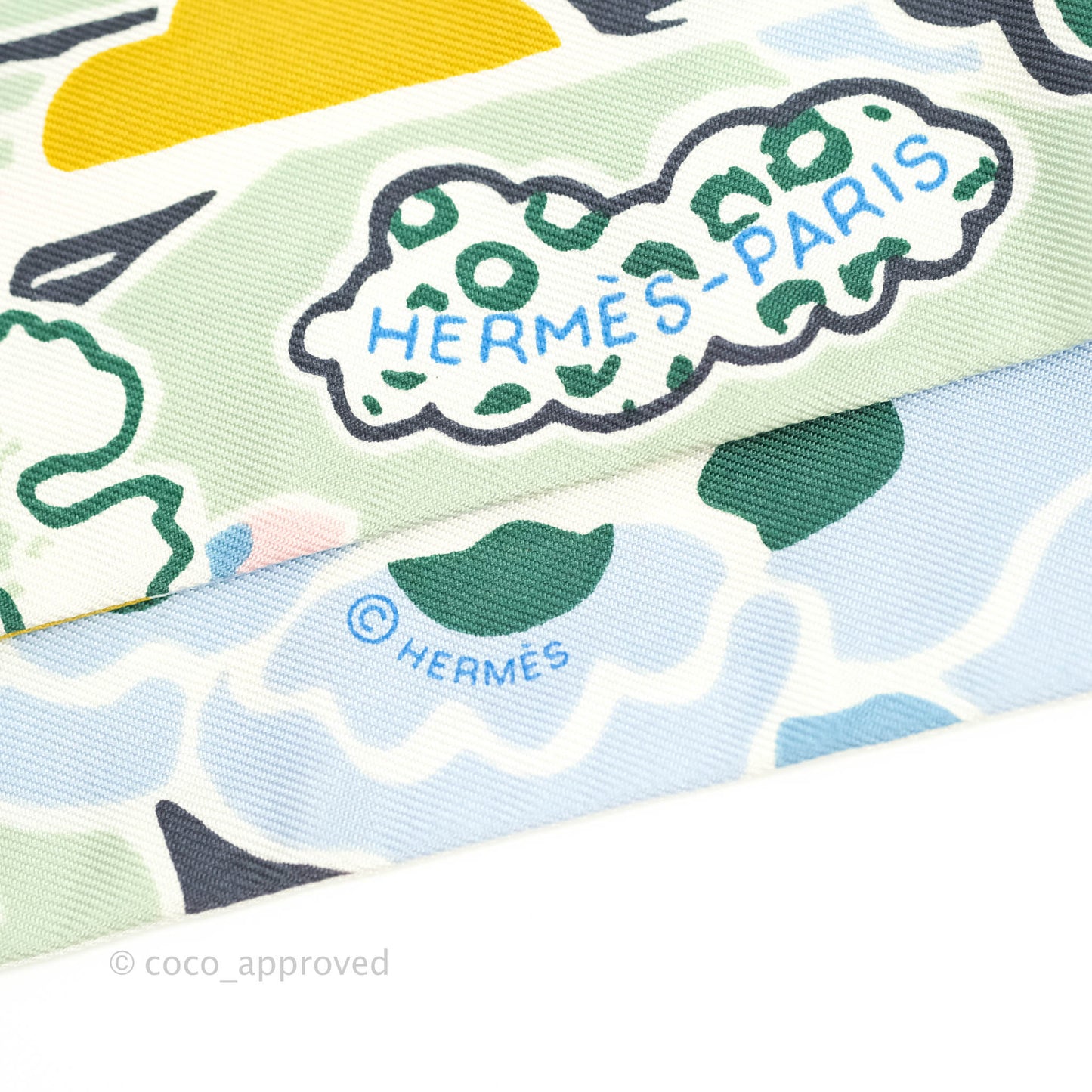 Hermès Silk Bingata Twilly