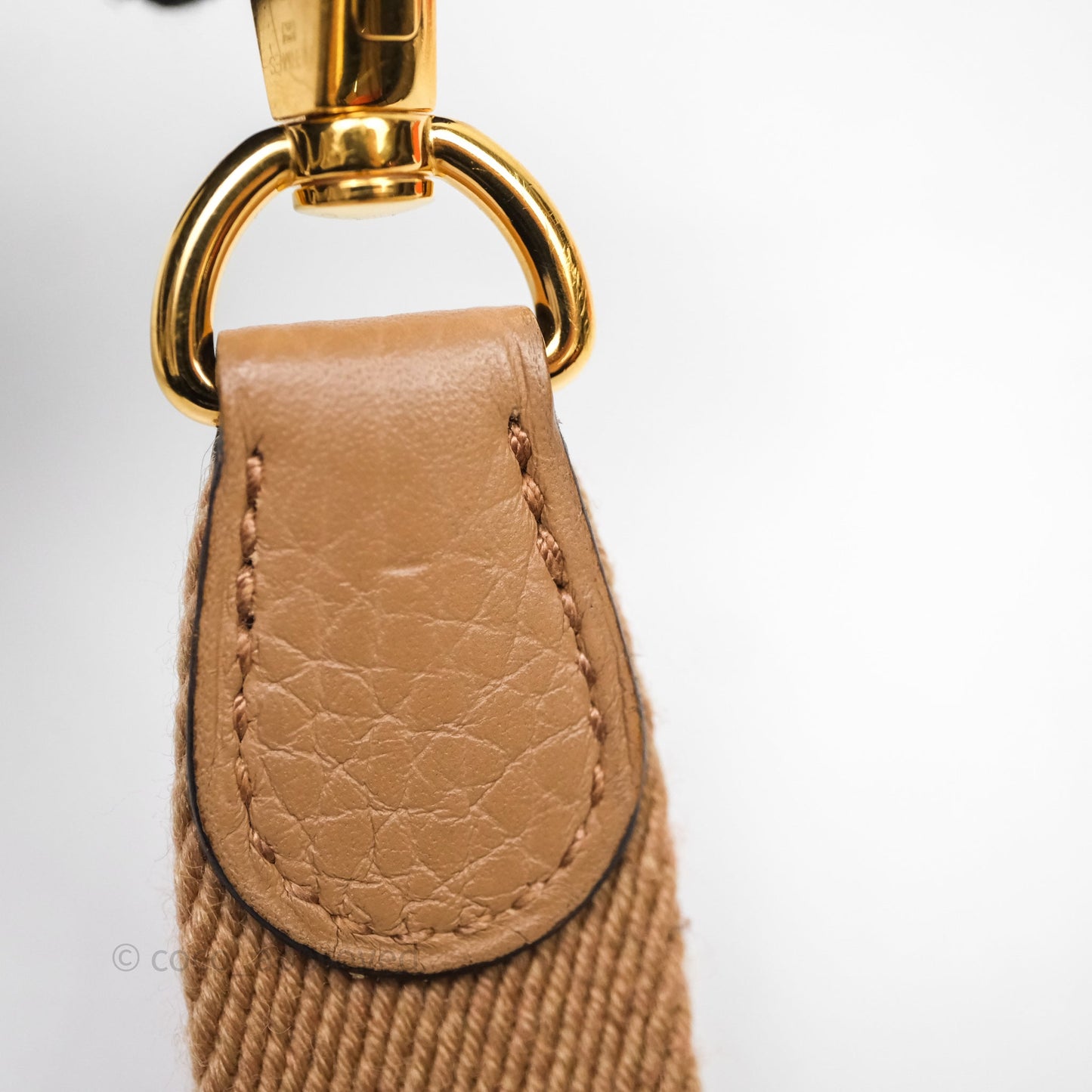 Hermès Mini Evelyne 16 Chai 0M Clemence Gold Hardware