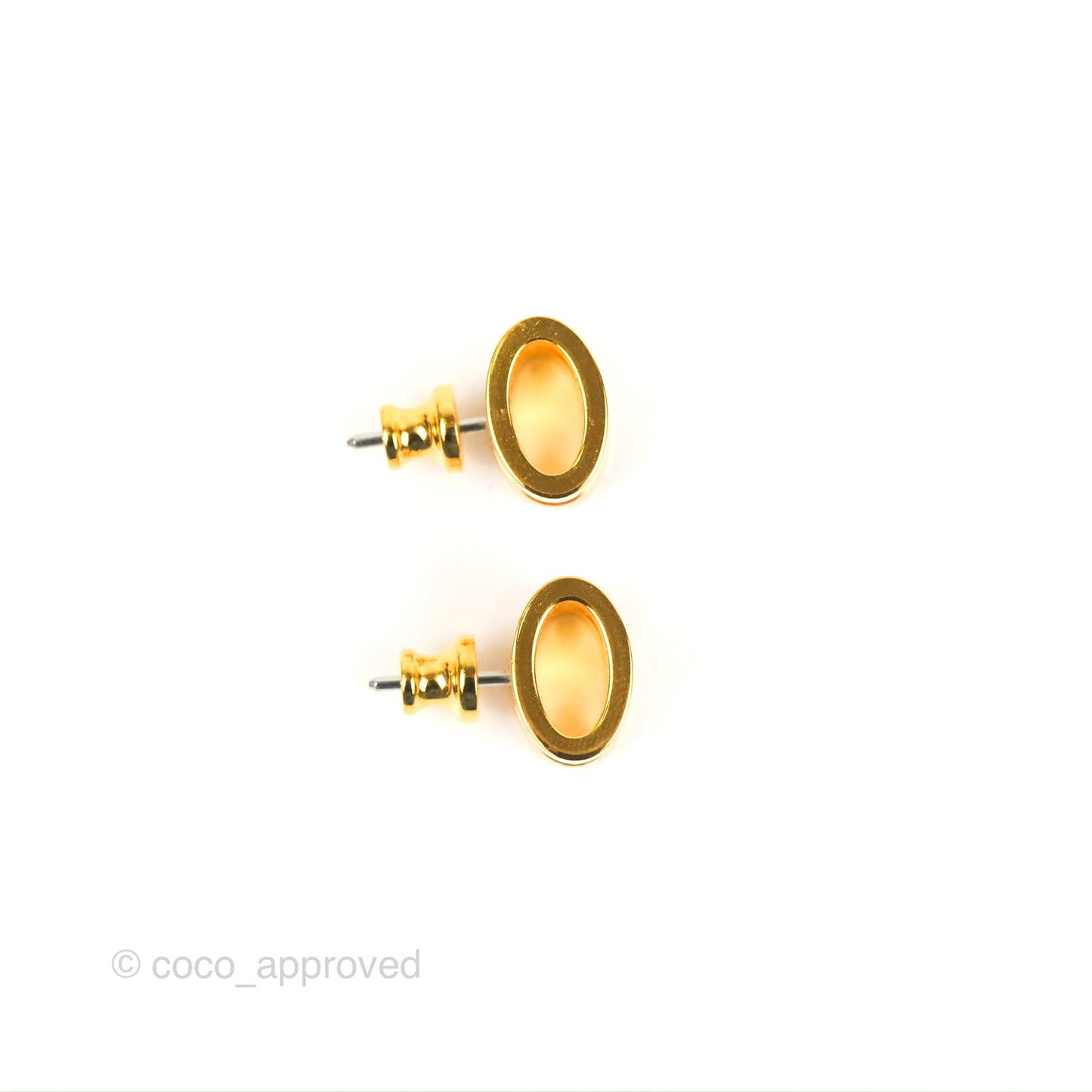 Hermès Pop H Earrings Rose Dragee Gold Hardware