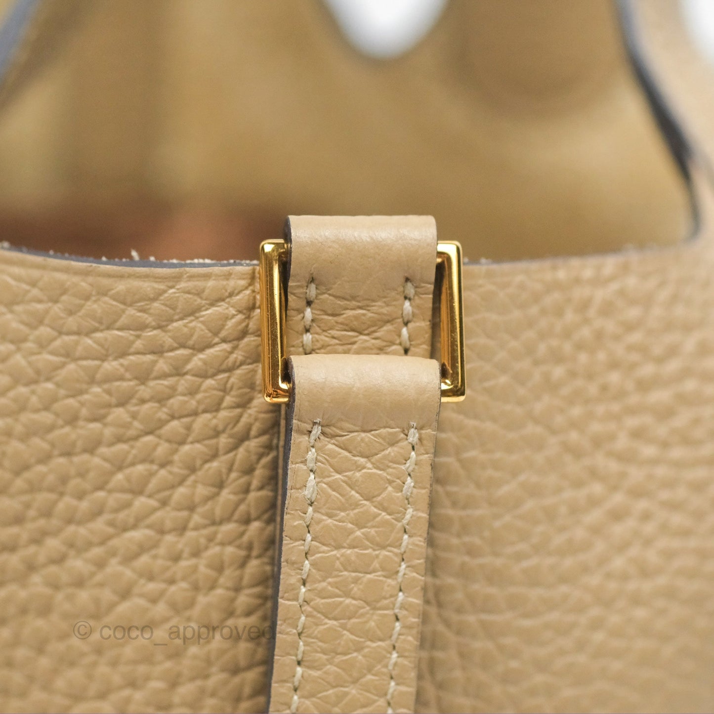 Hermès Picotin Lock 18 Trench Taurillon Clemence Gold Hardware