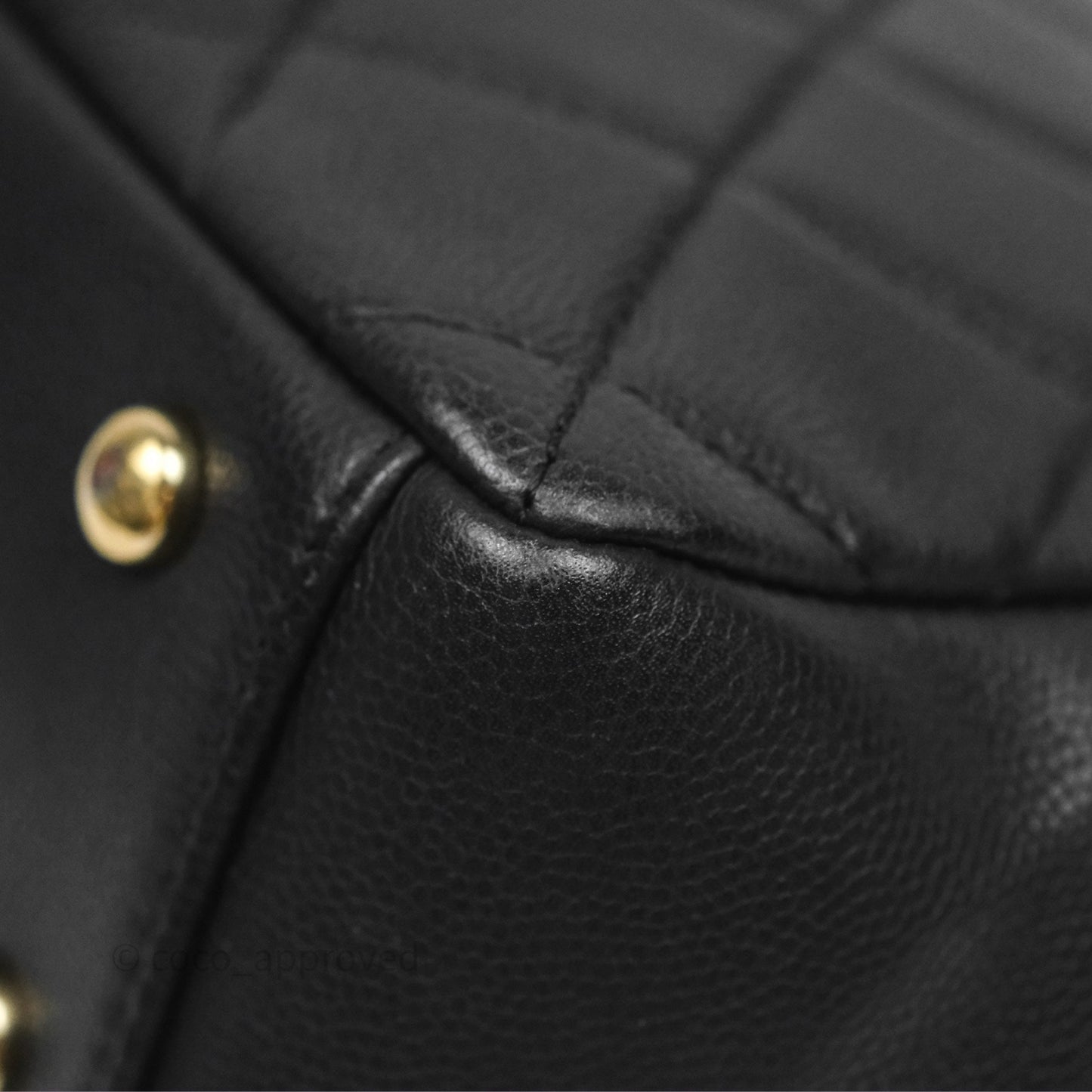 Chanel Quilted Small Business Affinity Flap Black Caviar Gold Hardware