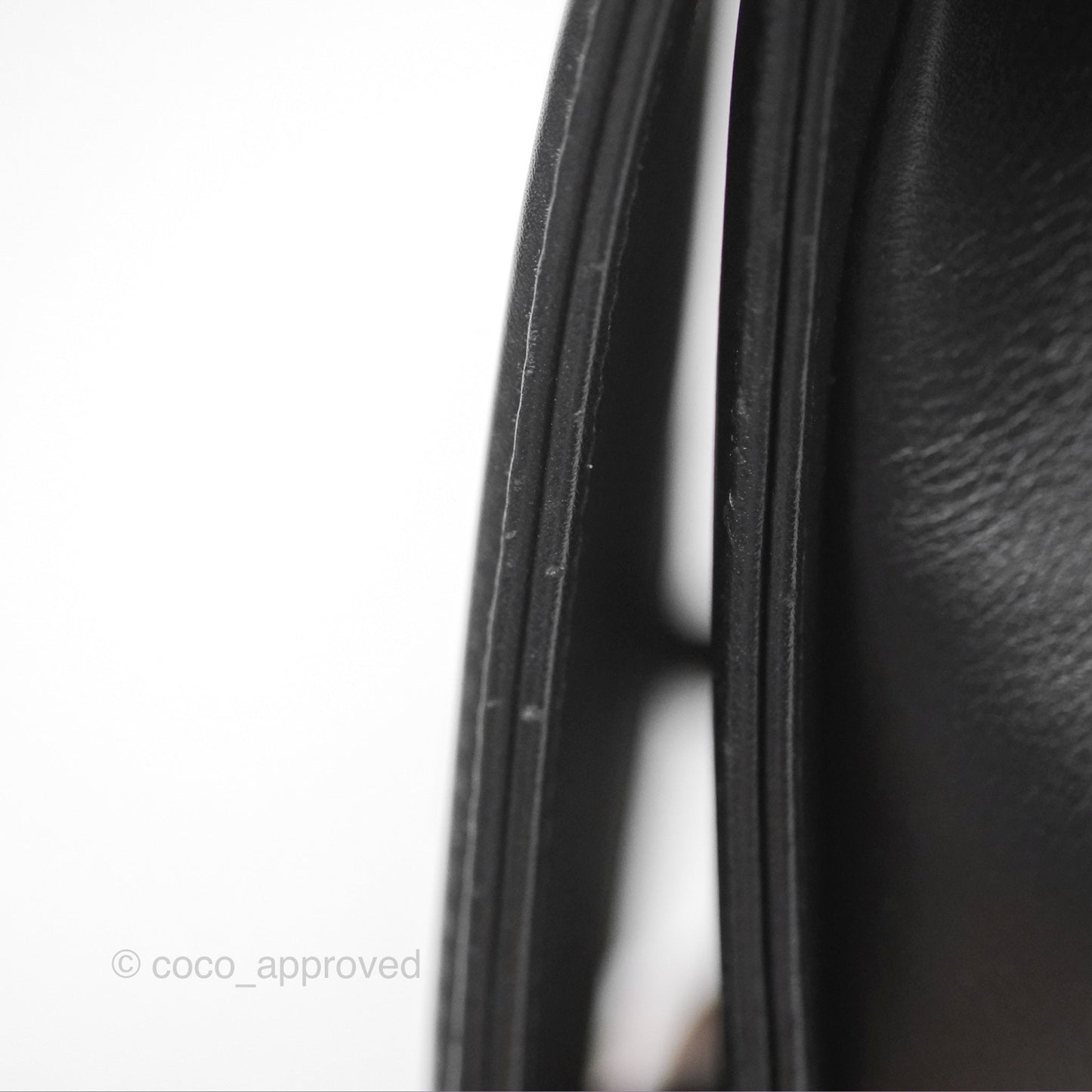 Chanel Small Boy Black Calfskin Ruthenium Hardware