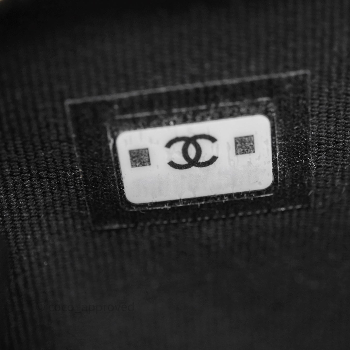 Chanel Camera Bag Black Lambskin Gold Hardware 25C