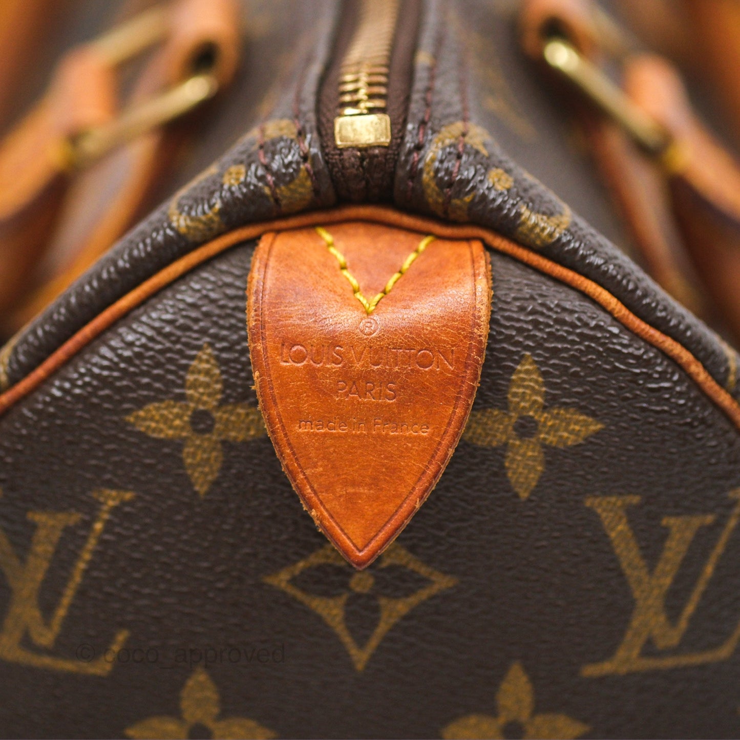 Louis Vuitton Vintage Speedy 25 Monogram Canvas