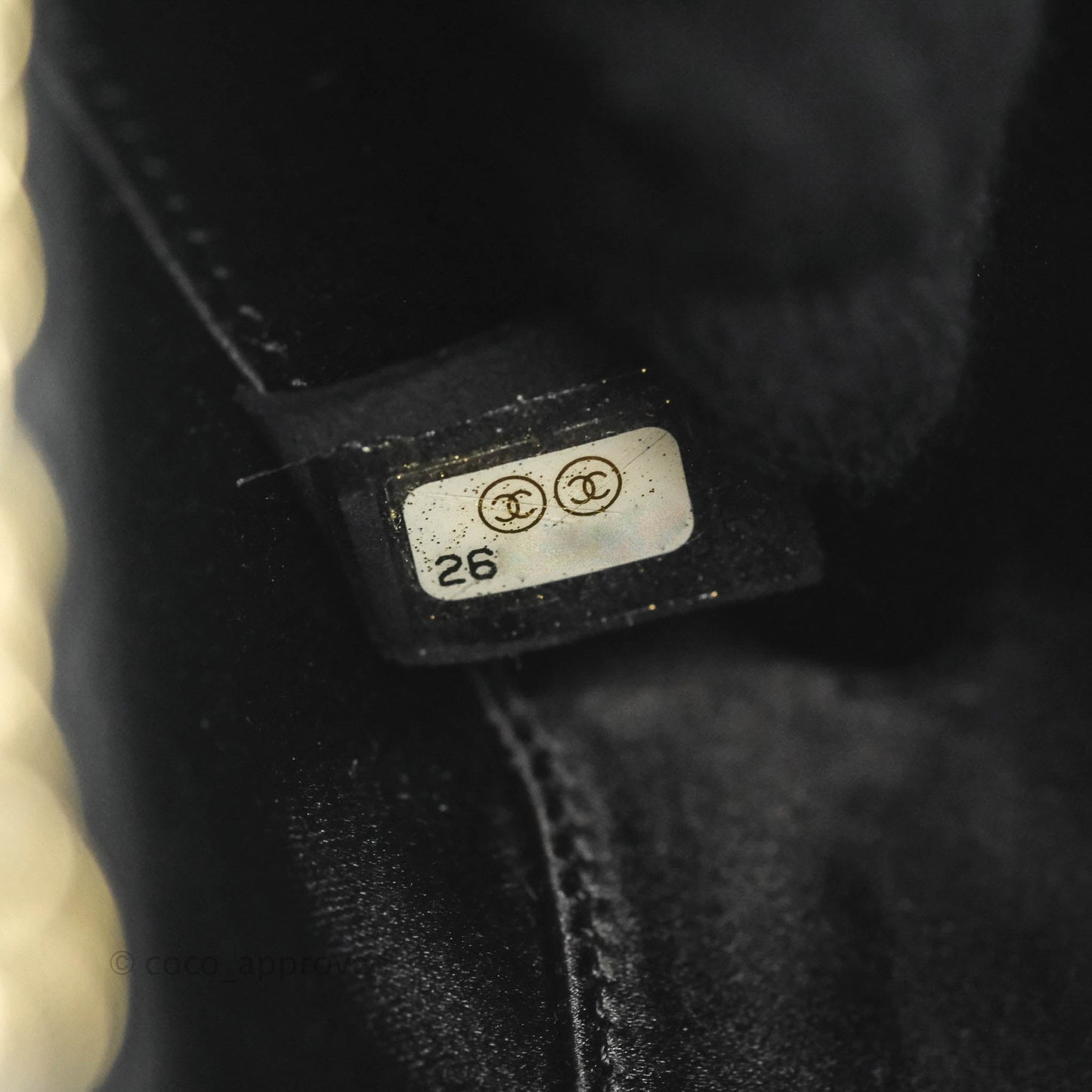Chanel Quilted Chain Around Clutch Black Lambskin Gold Hardware