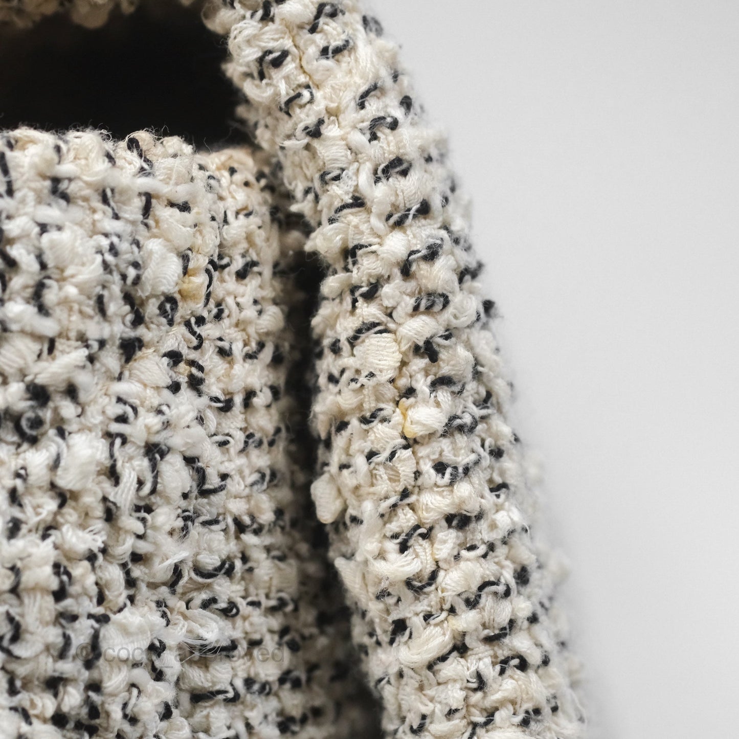 Chanel 19 Small Tweed Oreo Cream Mixed Hardware