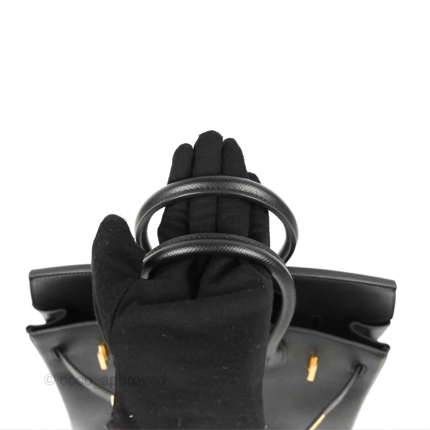 Hermès Birkin 30 Black Epsom Gold Hardware