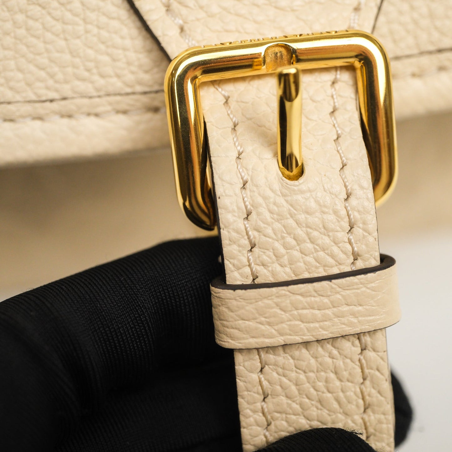 Louis Vuitton Diane Crème Beige Monogram Empreinte Leather