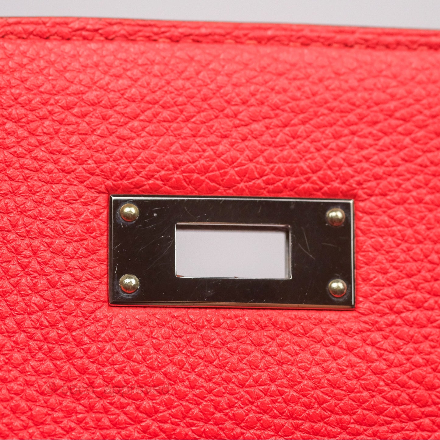 Hermès Kelly 32 Retourne Rose Jaipur Clemence Palladium Hardware