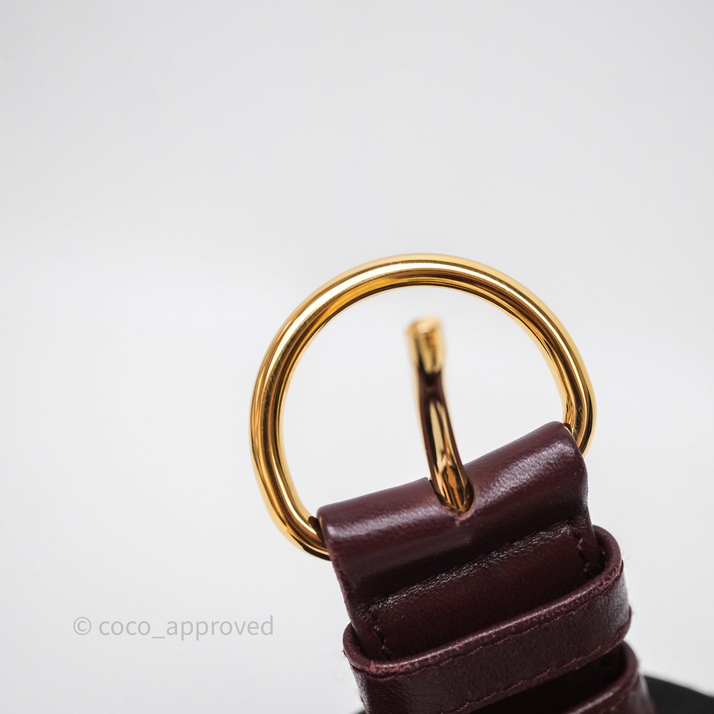 Miu Miu Bumbag Burgundy/Pink Gold Hardware