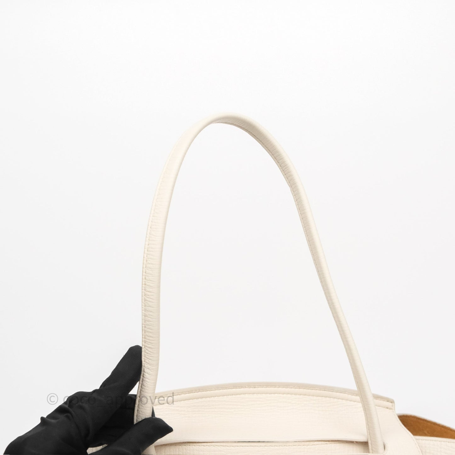 Bottega Veneta Small Arco Plaster Grainy Calfskin