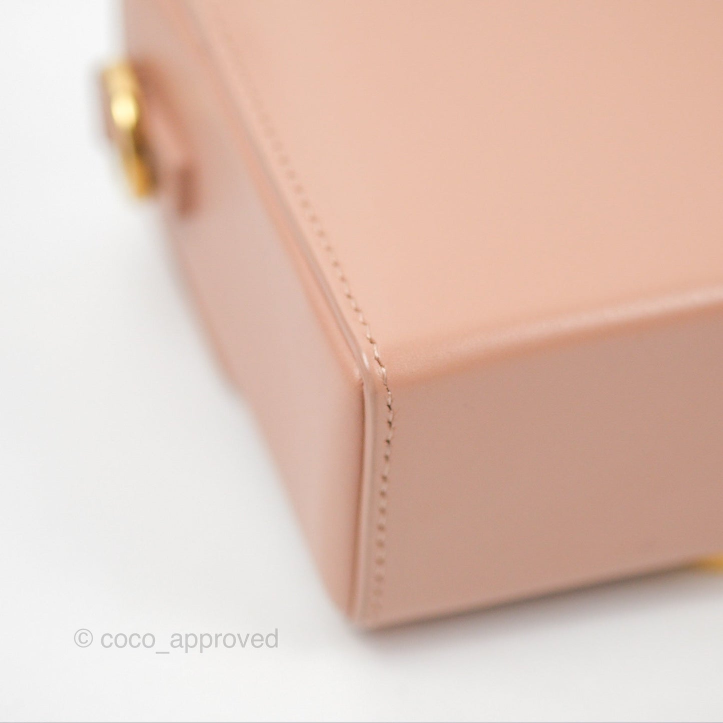 Christian Dior 30 Montaigne Rose Des Vents Calfskin Box Bag