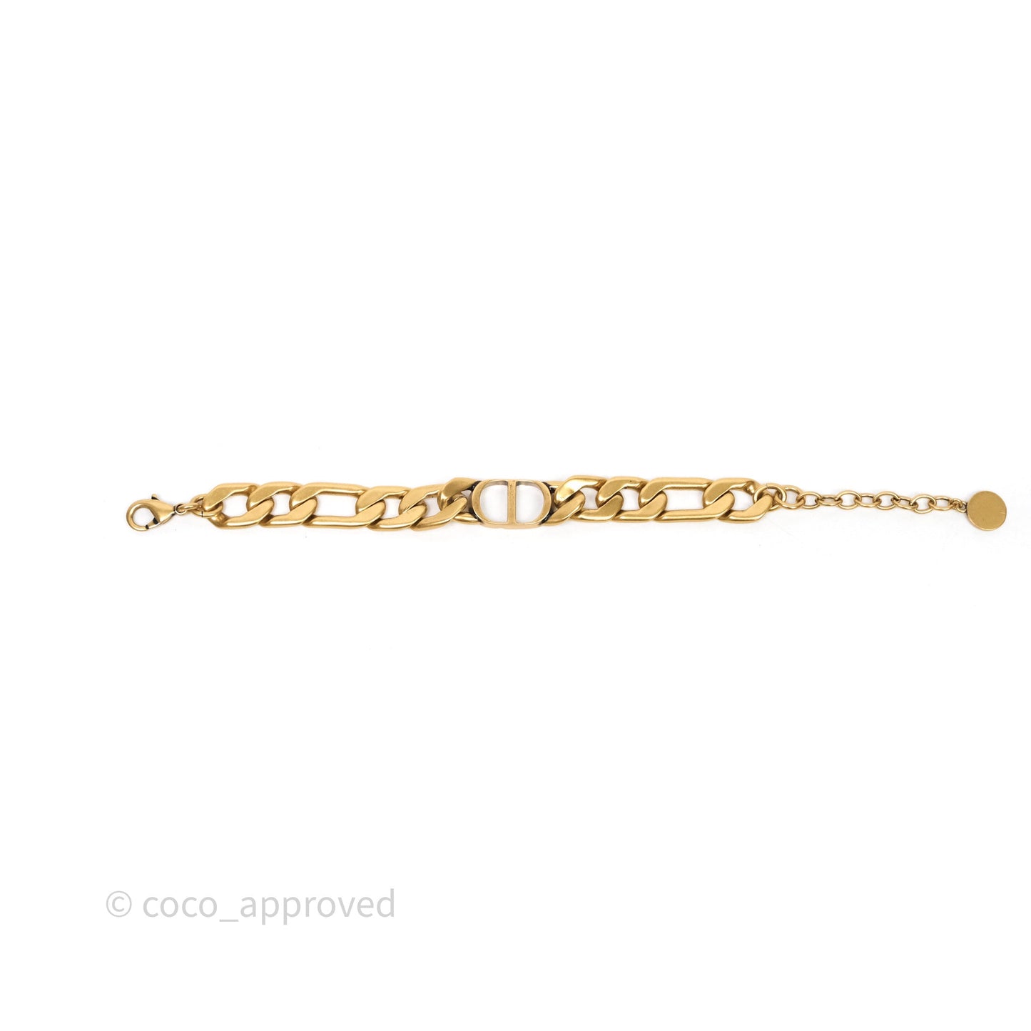 Christian DIor 30 Montaigne Bracelet Gold Tone