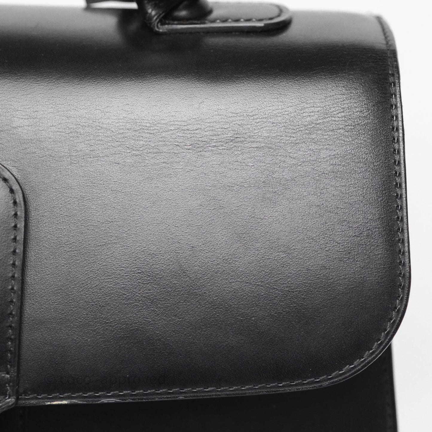 Delvaux Brillant L'Humour MM Black Calfskin