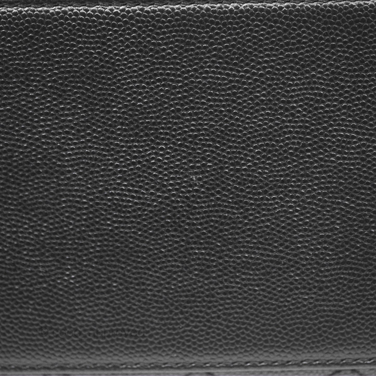 Chanel Medium Coco Handle Quilted Black Caviar Lizard Handle Gold Hardware