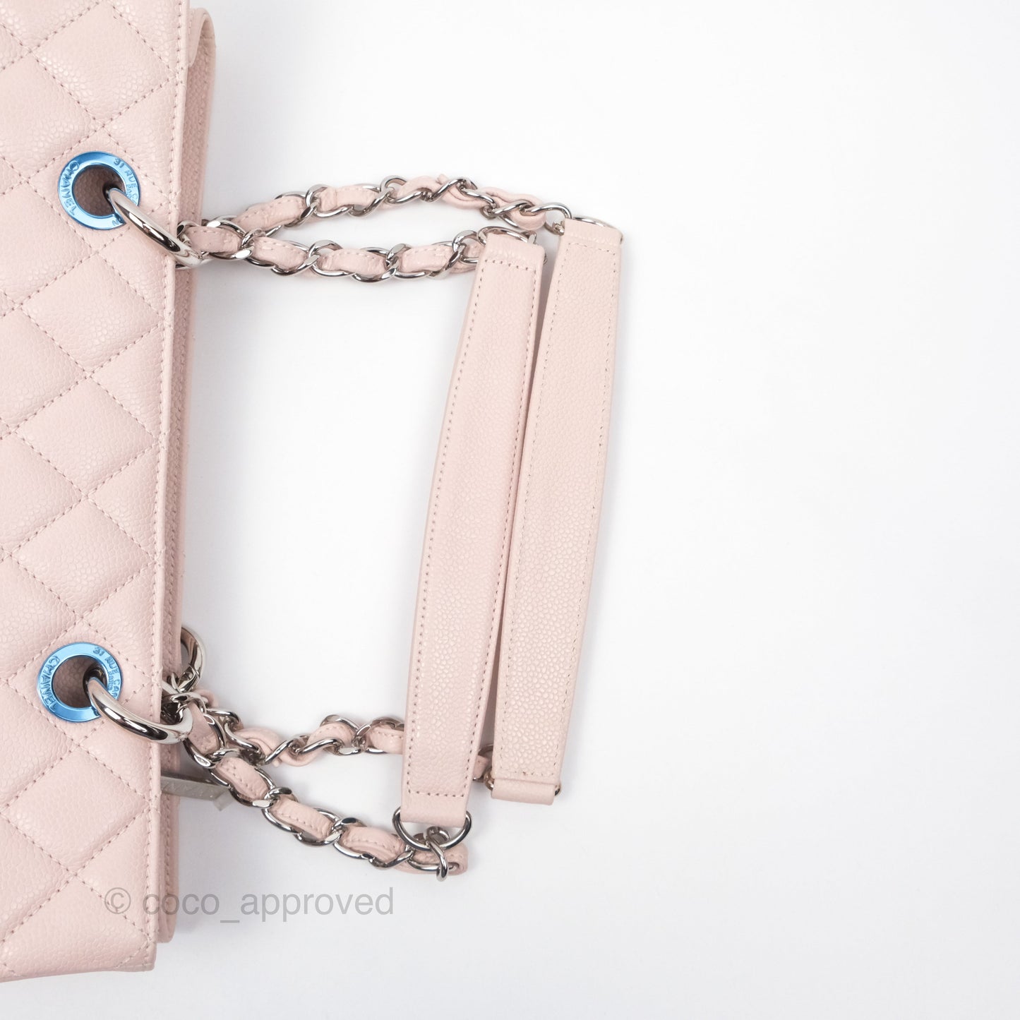 Chanel GST Pink Caviar Silver Hardware
