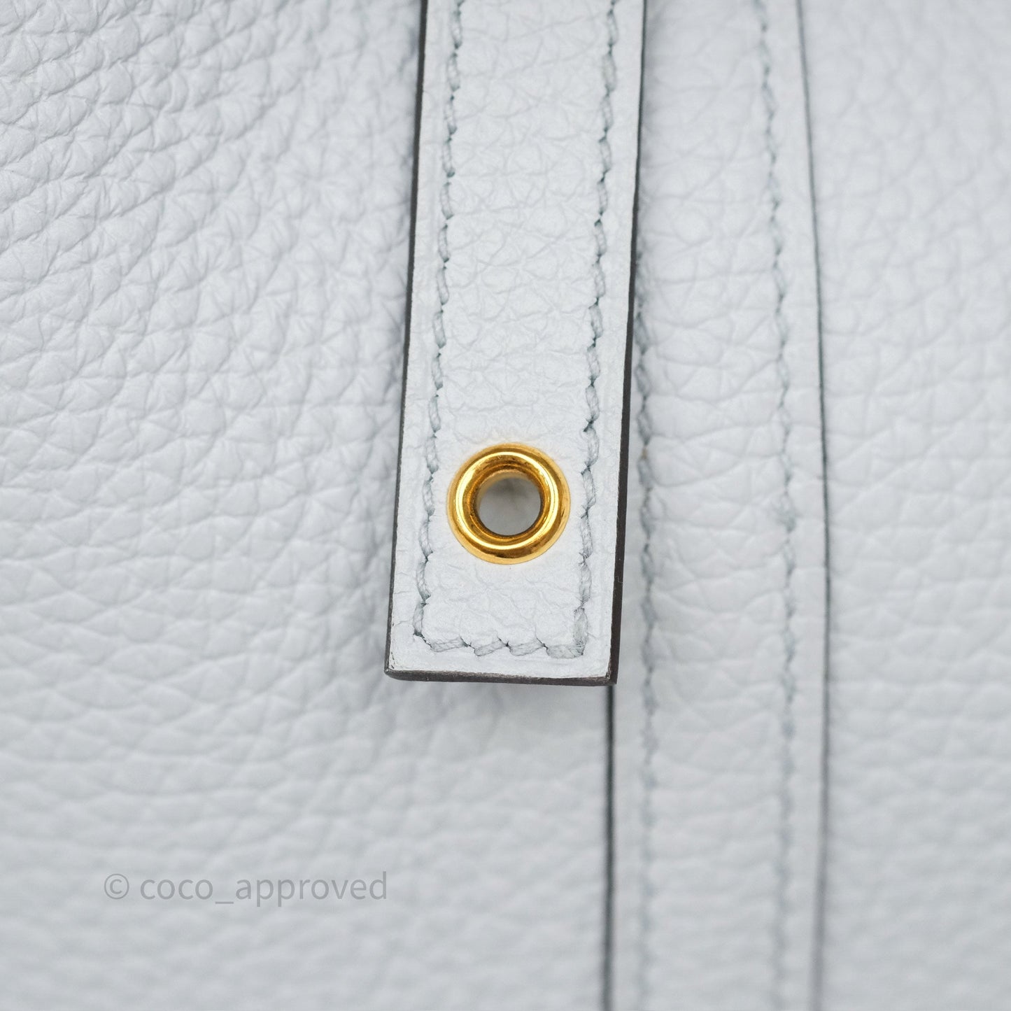 Hermès Picotin Lock 18 Bleu Pale 08 Clemence Gold Hardware