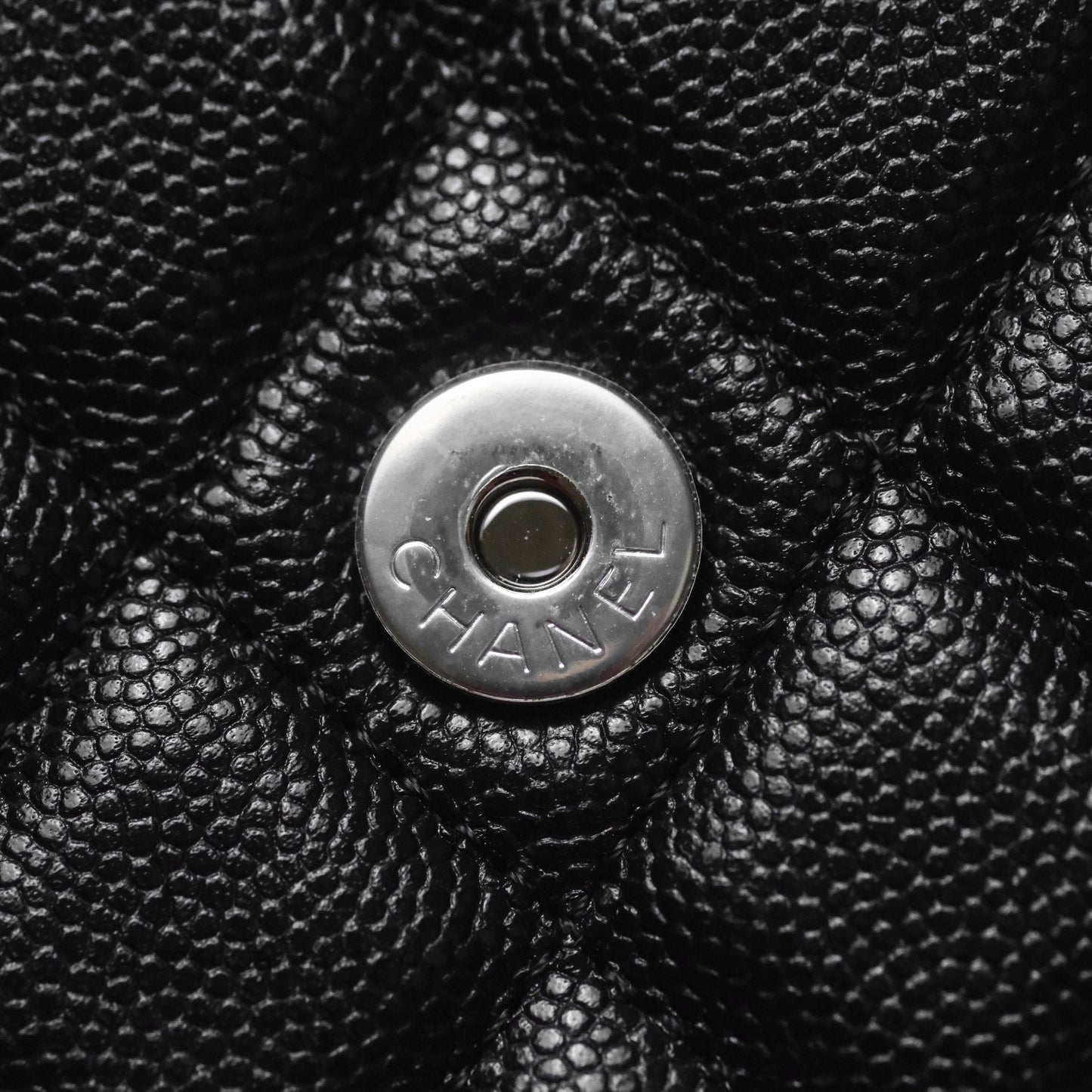 Chanel Incognito Phone Holder So Black Caviar Black Hardware