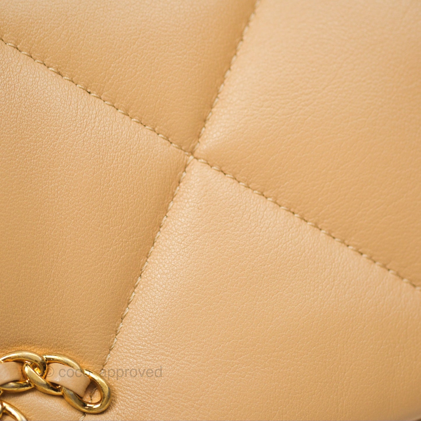Chanel 19 Small Beige Mixed Hardware 22C