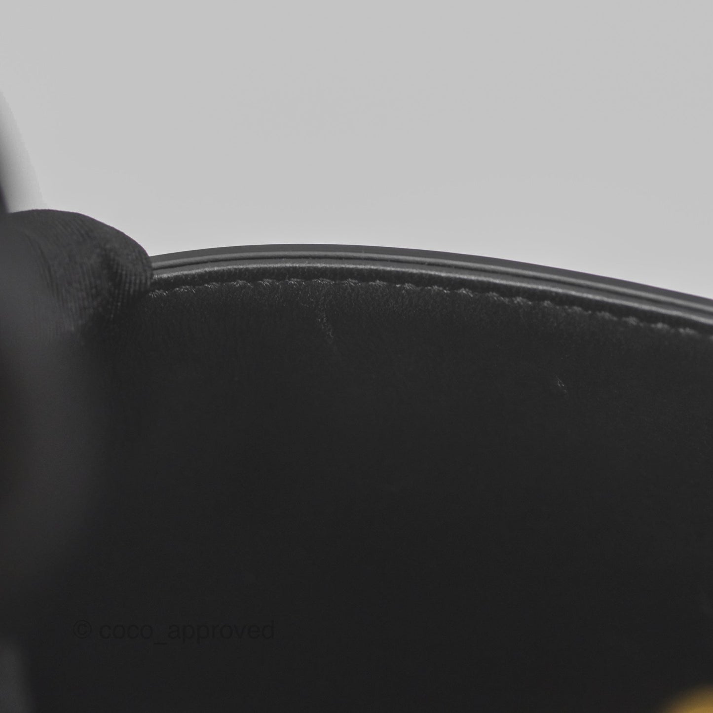 Celine Triomphe Shoulder Bag Black Calfskin