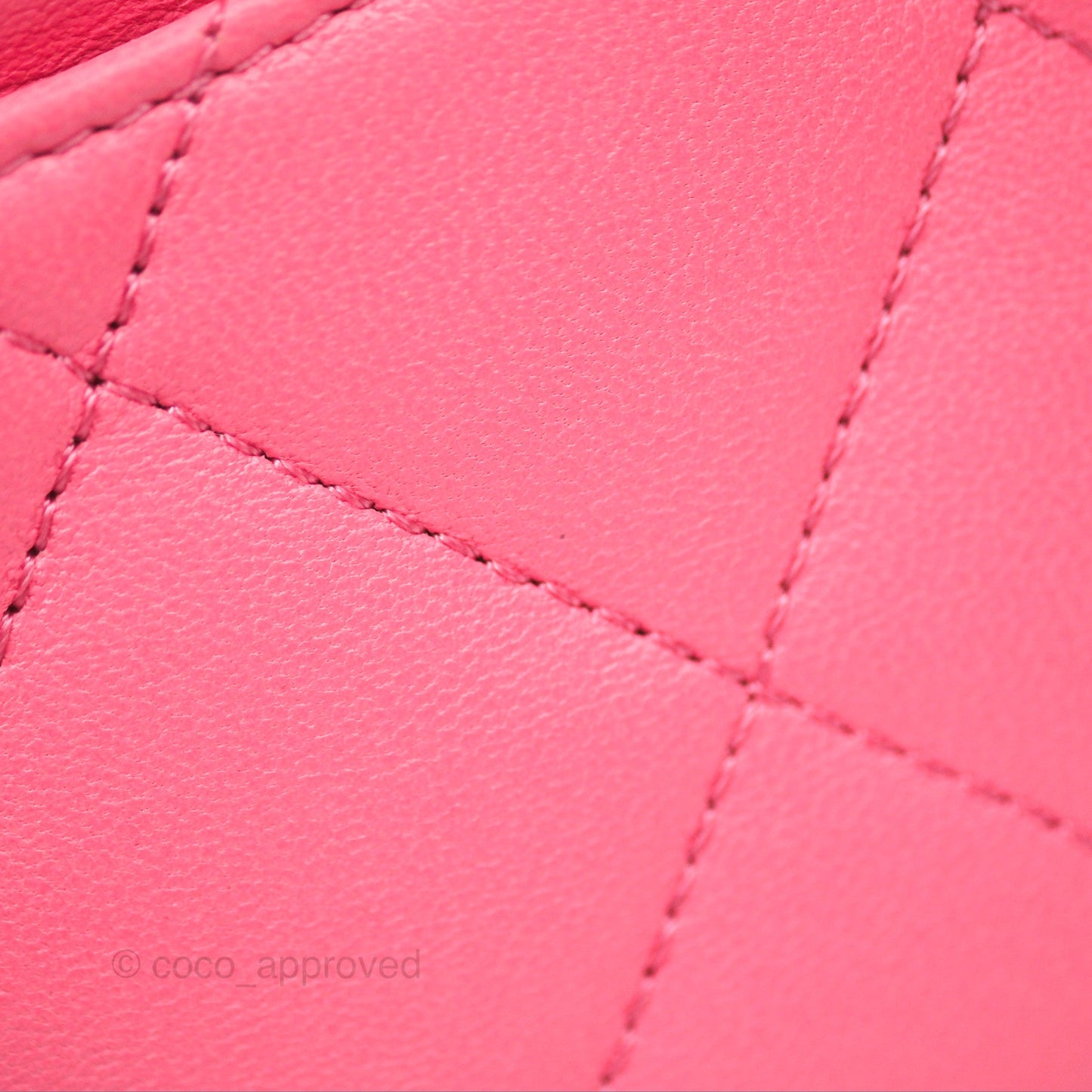 Chanel Quilted Mini CC Funky Town Flap Pink Lambskin Aged Gold Hardware
