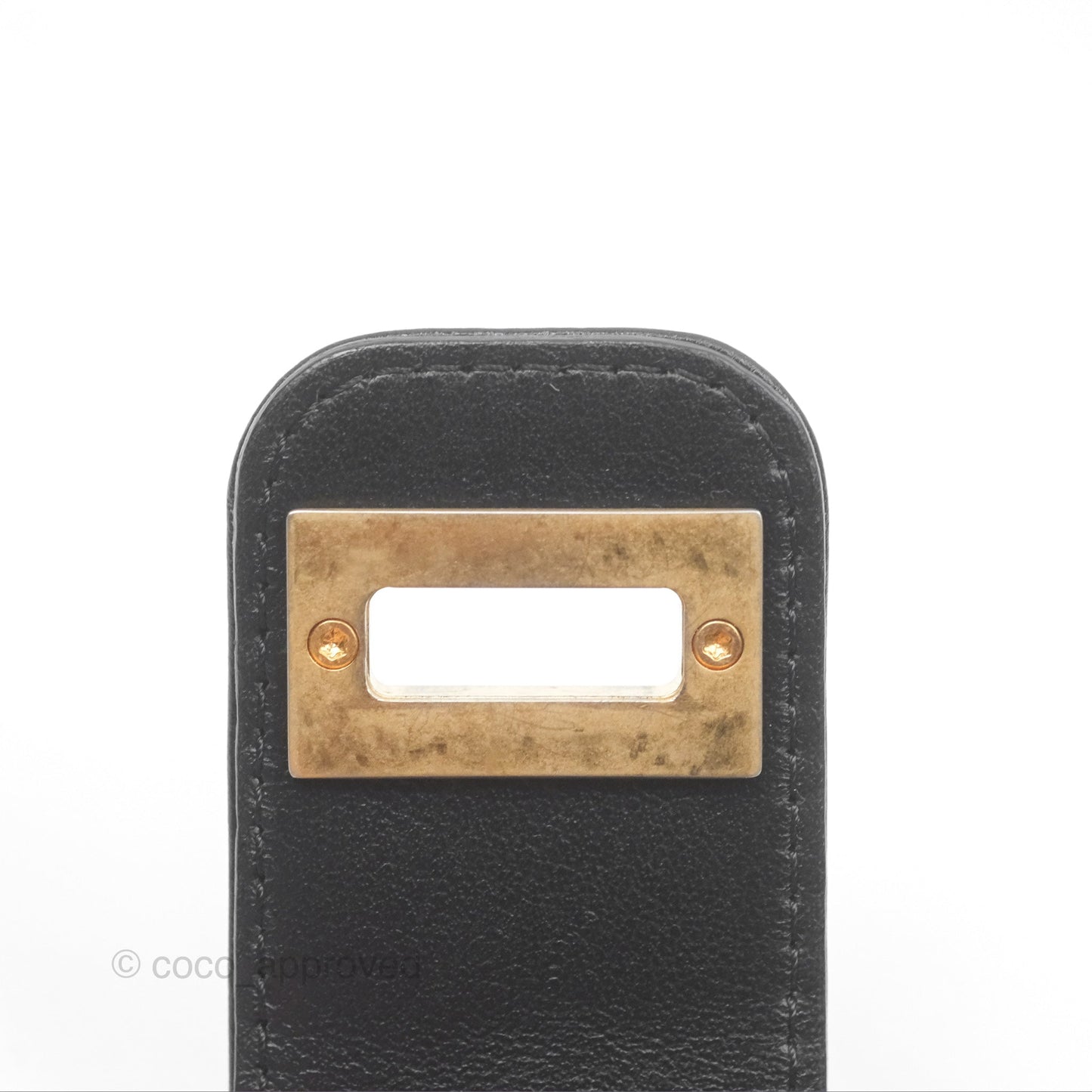 Chanel 2.55 Reissue Purse Aged Calfskin Black Aged Gold Hardware