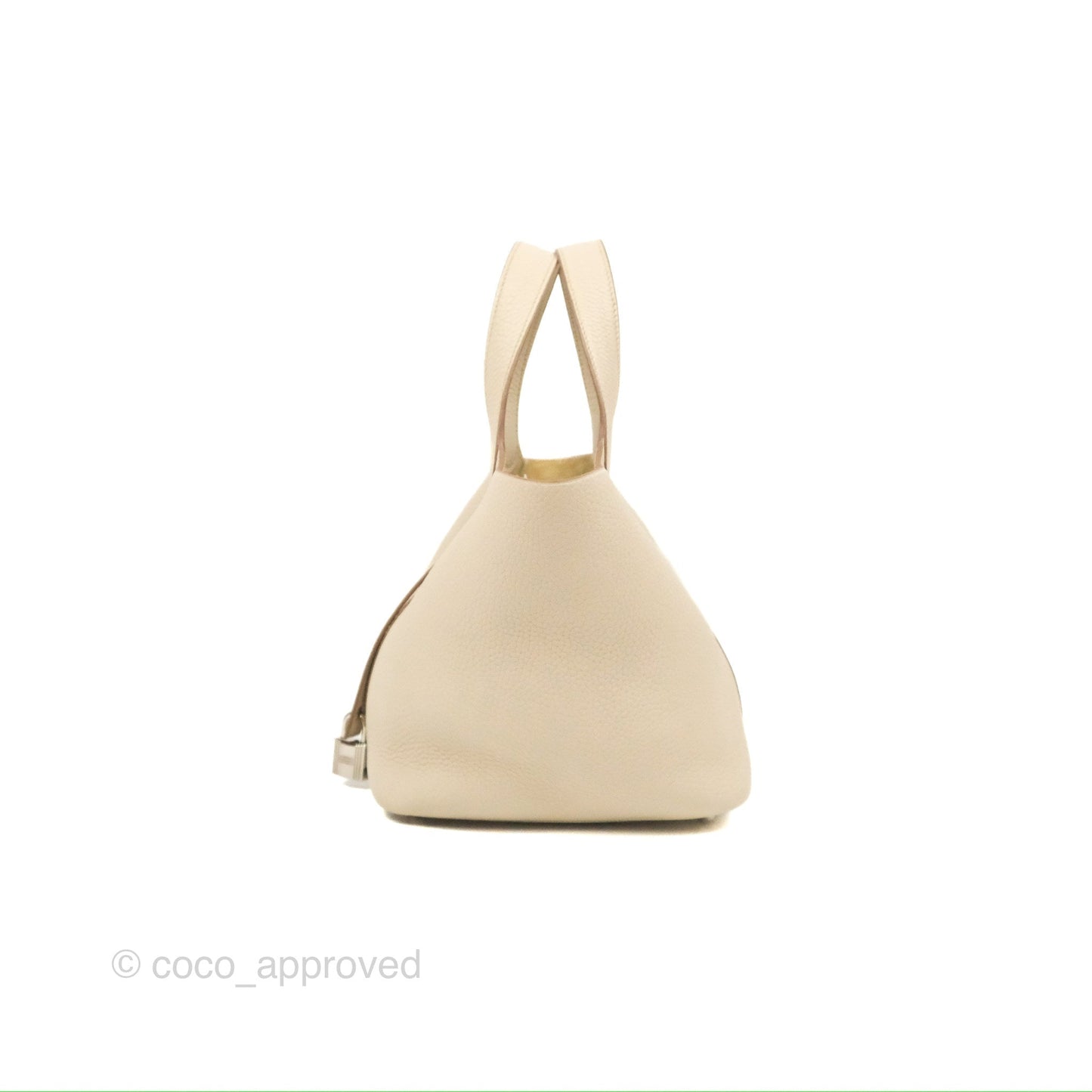 Hermès Picotin 18 Beton Clemence Palladium Hardware