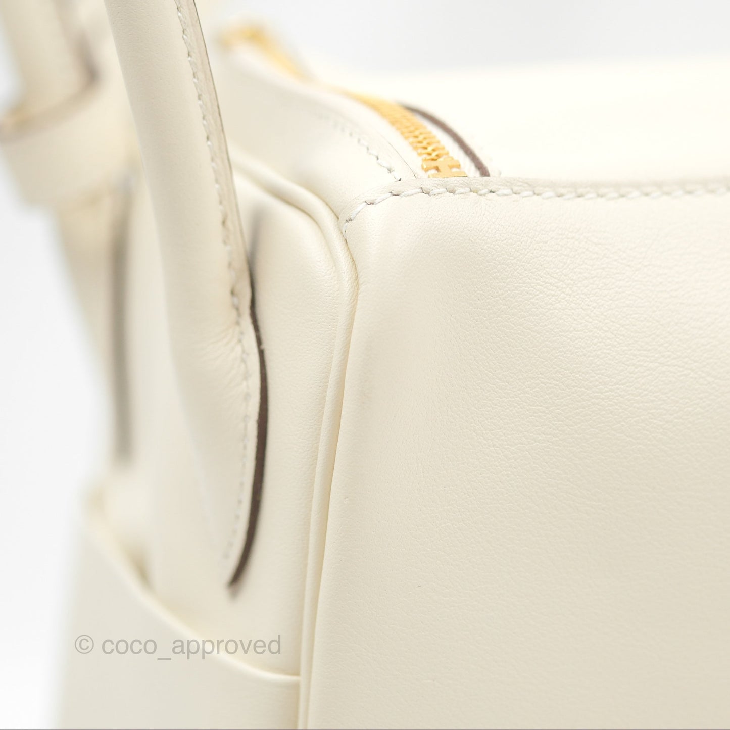 Hermès Lindy 26 Nata/Lime Swift Gold Hardware