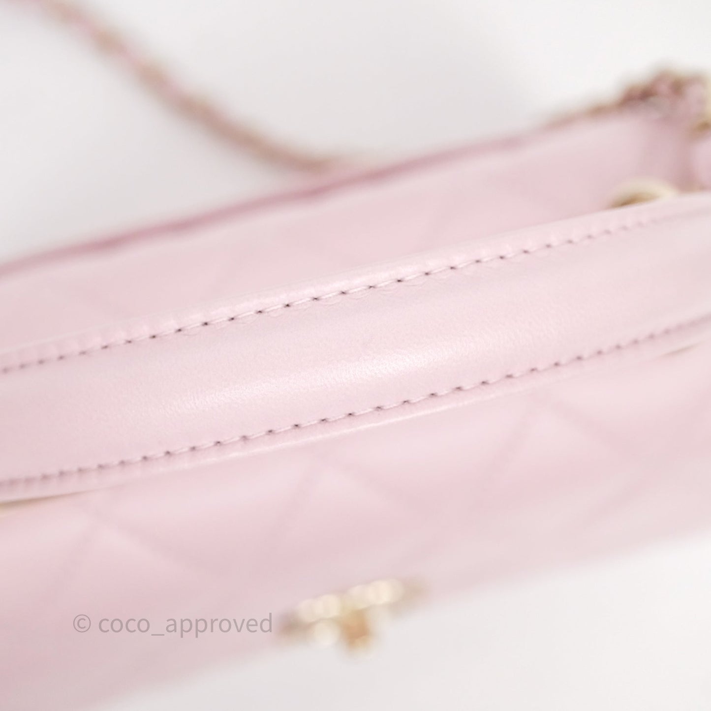 Chanel Small Trendy CC Lilac Lambskin Gold Hardware