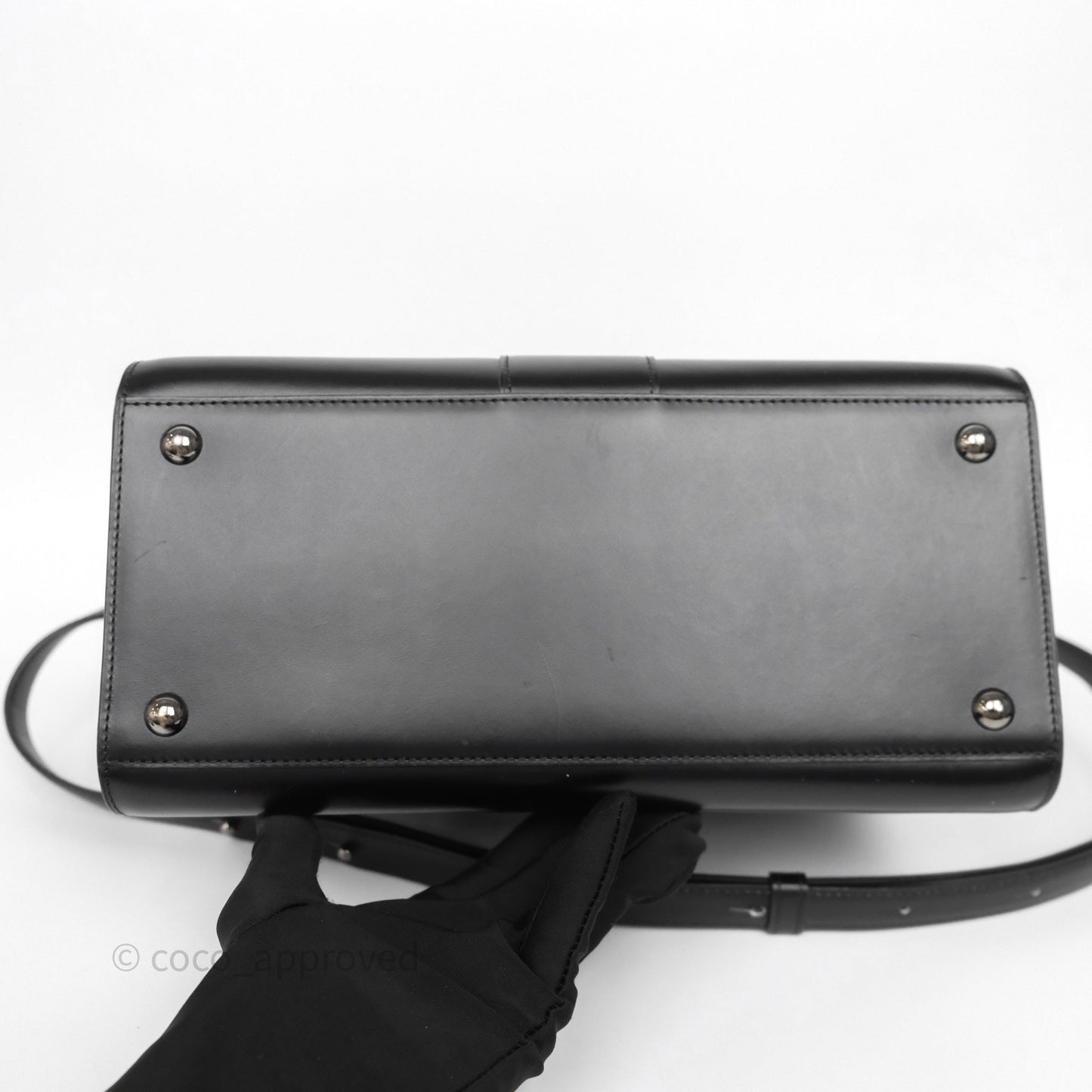 Delvaux Brillant MM Calfskin Black